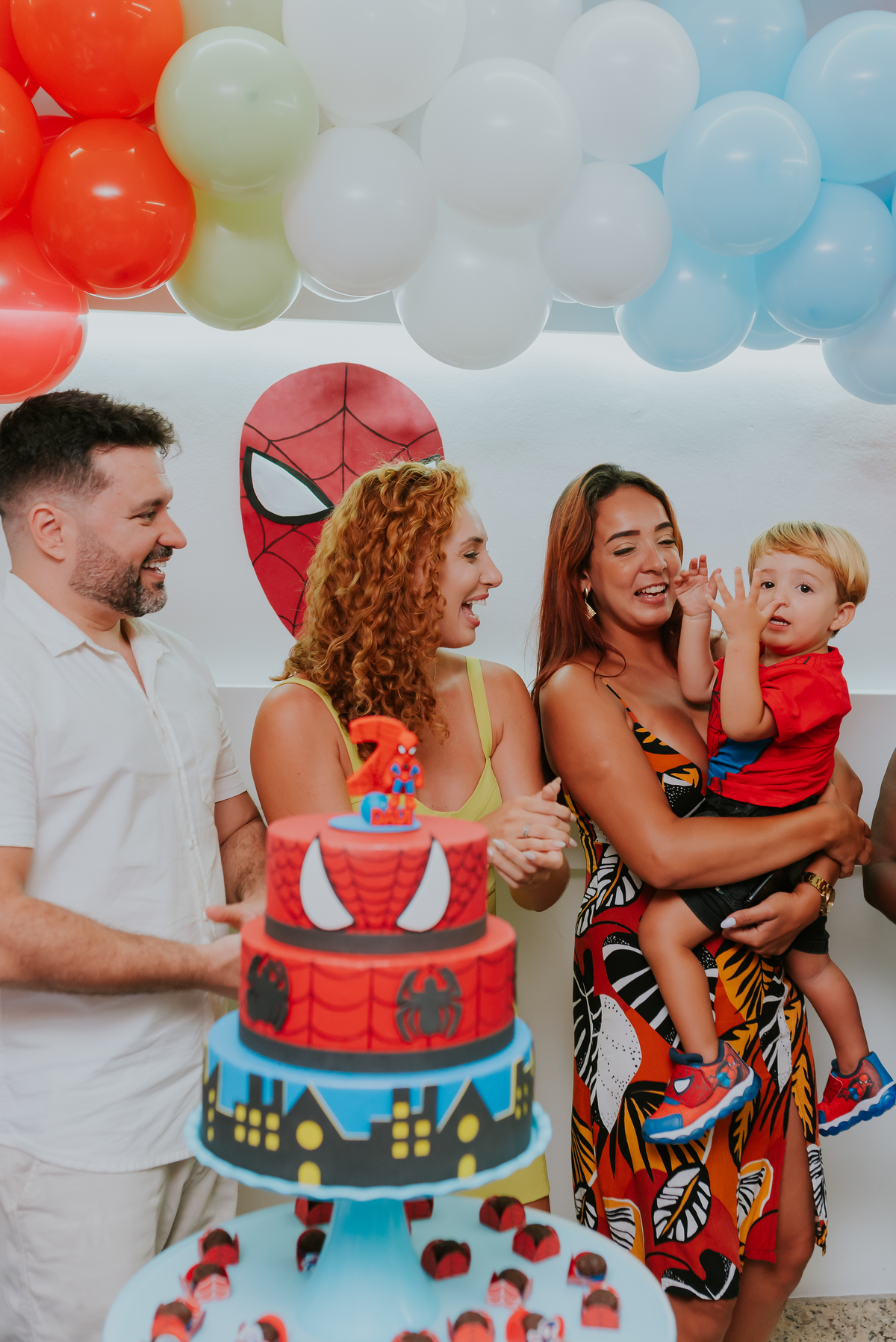 fotografia fotografa rj festa infantil 2 anos Davi tema homem aranha Niterói Icarai Rio de Janeiro familia 