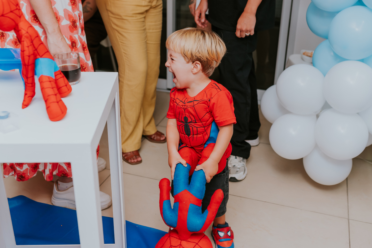 fotografia fotografa rj festa infantil 2 anos Davi tema homem aranha Niterói Icarai Rio de Janeiro familia 