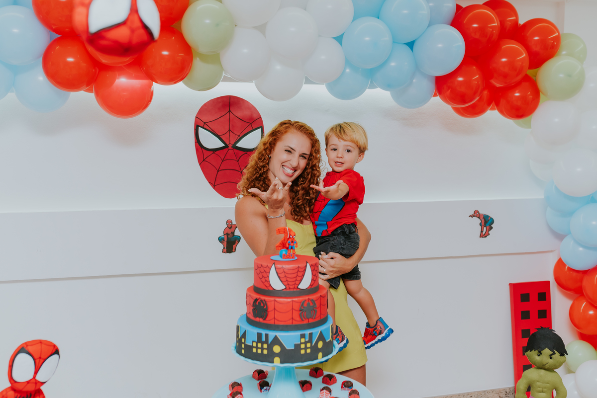 fotografia fotografa rj festa infantil 2 anos Davi tema homem aranha Niterói Icarai Rio de Janeiro familia 