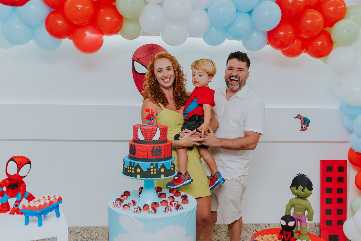 fotografia fotografa rj festa infantil 2 anos Davi tema homem aranha Niterói Icarai Rio de Janeiro familia 