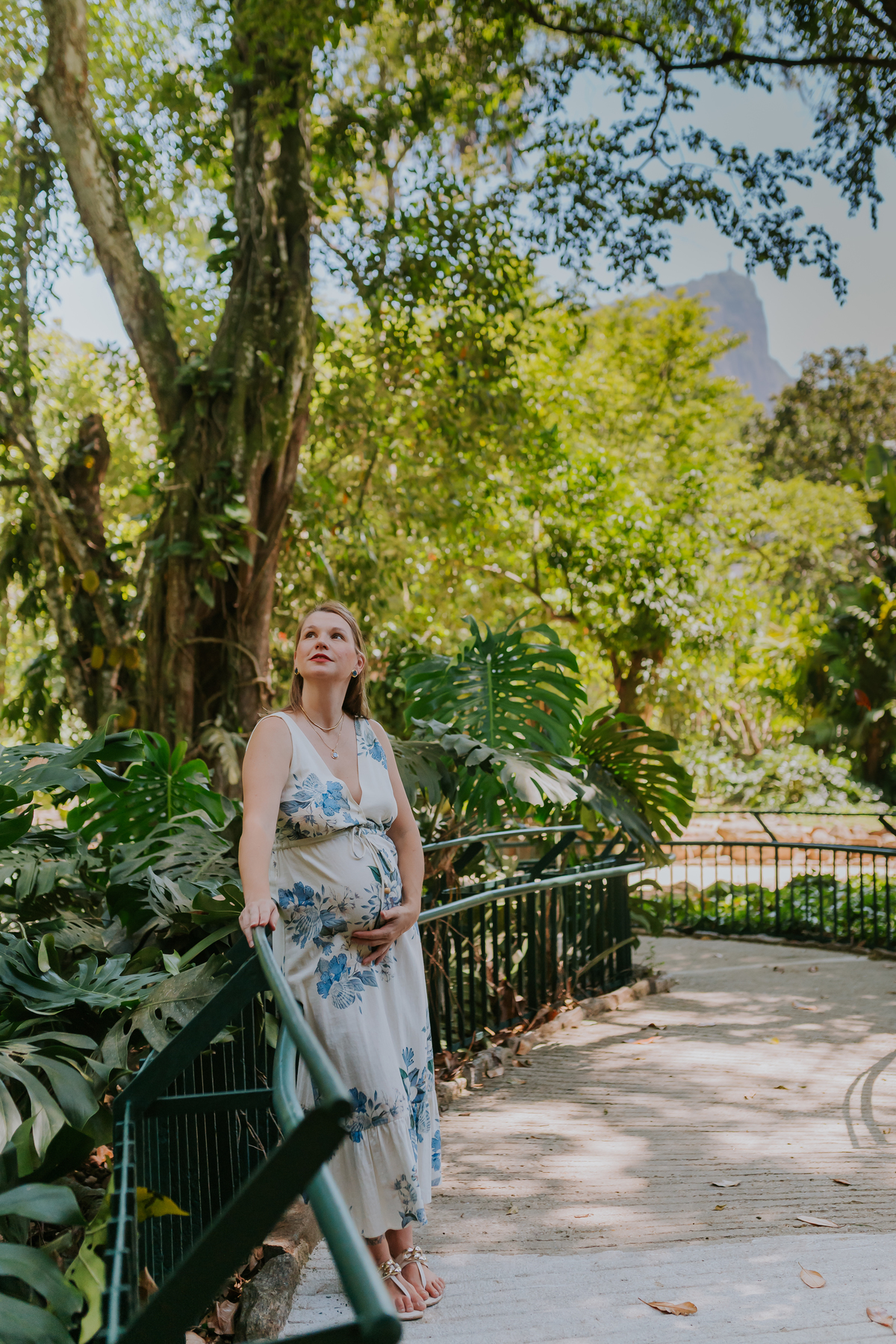 fotografa fotografia ensaio gestante externo natureza jardim botânico Rio de Janeiro rj familia natureza zona sul 