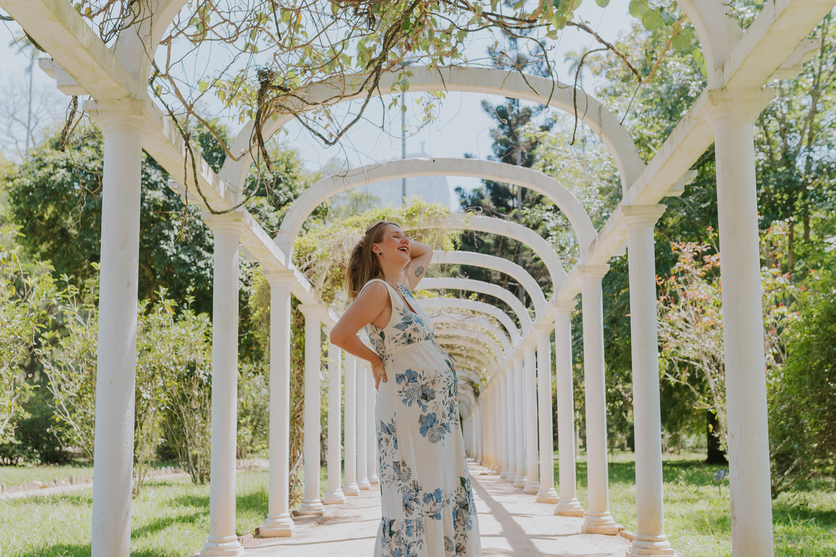 fotografa fotografia ensaio gestante externo natureza jardim botânico Rio de Janeiro rj familia natureza zona sul 