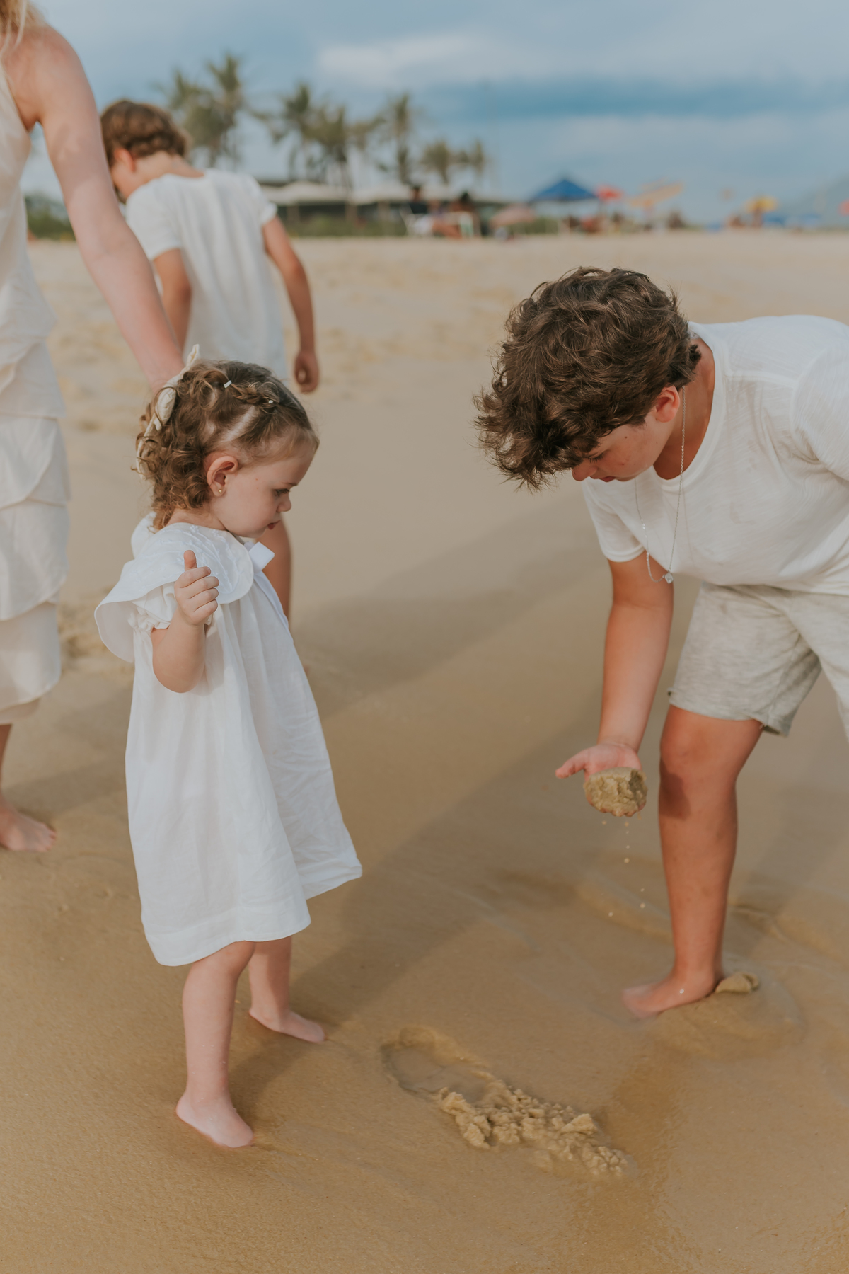 fotografia ensaio externo natureza familia fotografa rj Rio de Janeiro 3 anos barra da Tijuca ilha 3 praia 