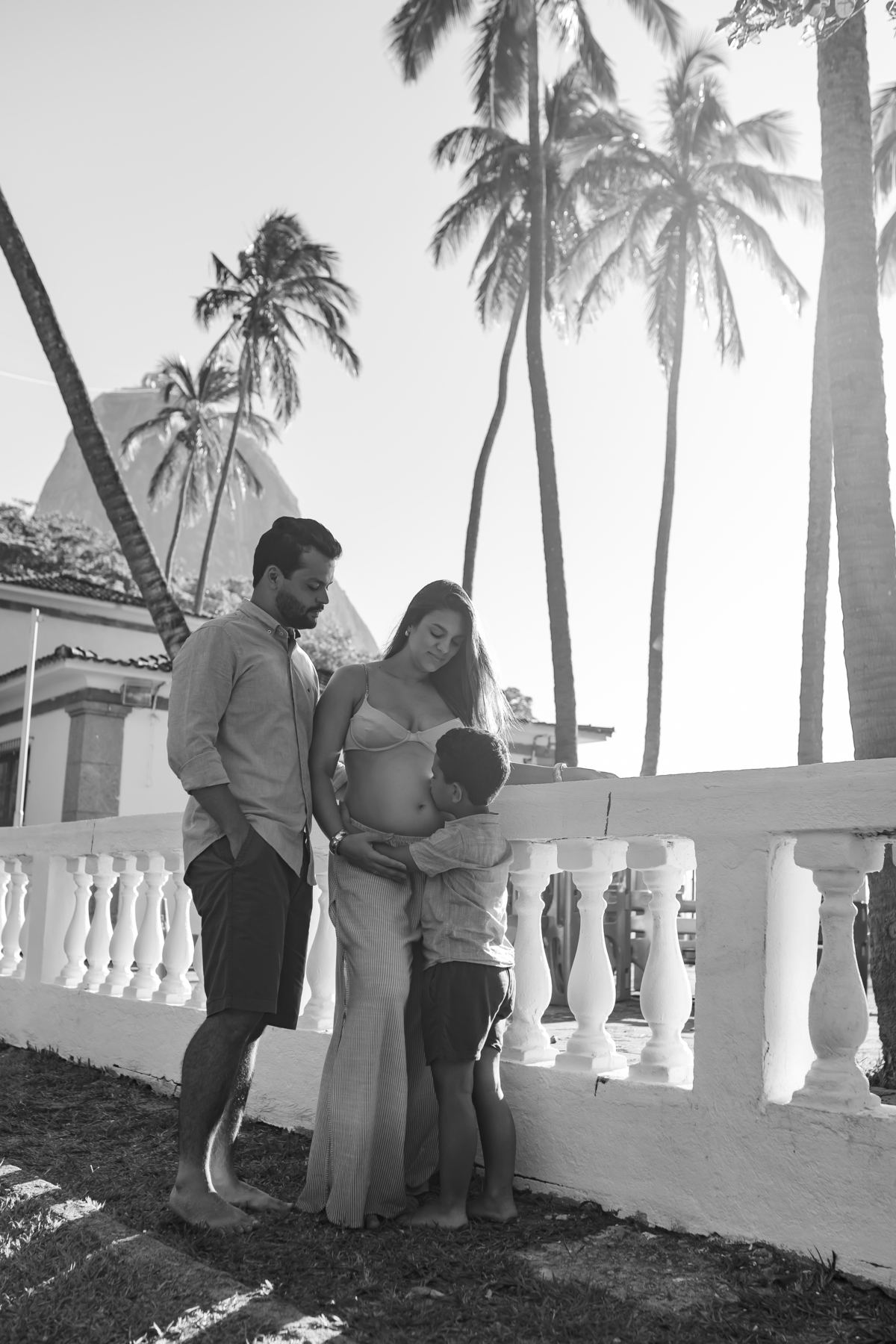 fotografa ensaio gravida gestante praia vermelha urca zona sul Rio de Janeiro rj fotografa familia amanhecer externo 