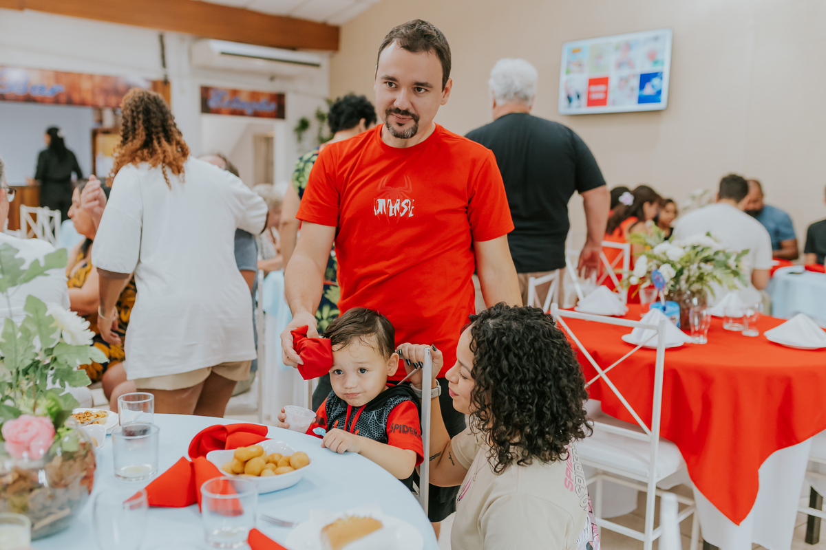 fotografia fotográfa festa infantil casa de festas 3 ano tema homem aranha rio de Janeiro rj evento barra da Tijuca família 