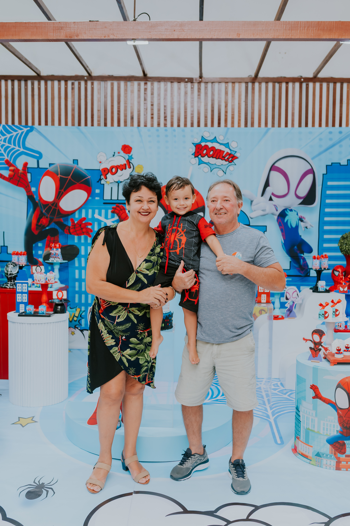 fotografia fotográfa festa infantil casa de festas 3 ano tema homem aranha rio de Janeiro rj evento barra da Tijuca família 