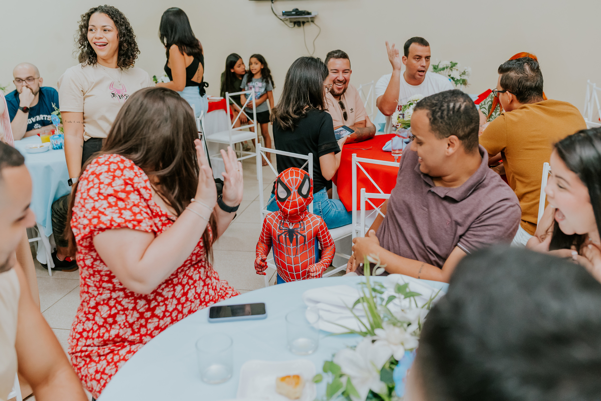 fotografia fotográfa festa infantil casa de festas 3 ano tema homem aranha rio de Janeiro rj evento barra da Tijuca família 