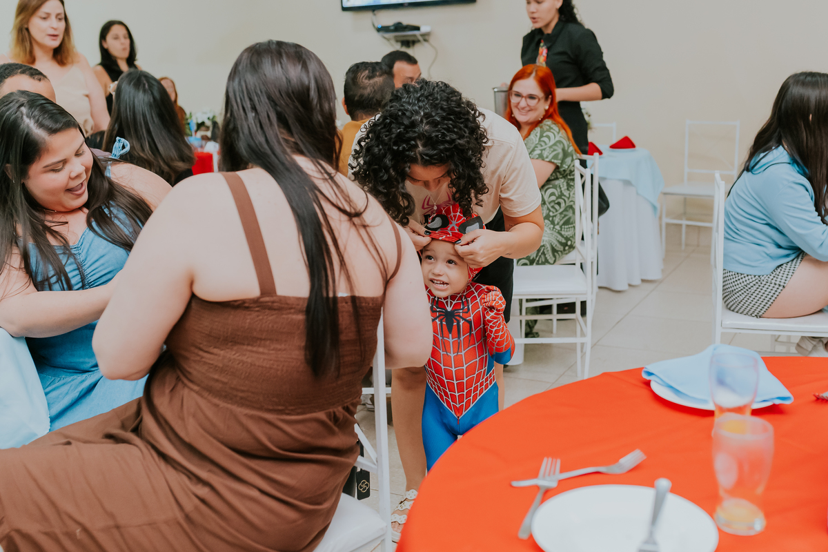 fotografia fotográfa festa infantil casa de festas 3 ano tema homem aranha rio de Janeiro rj evento barra da Tijuca família 