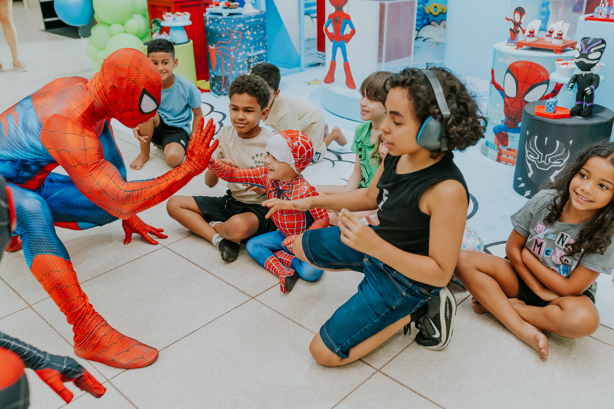 fotografia fotográfa festa infantil casa de festas 3 ano tema homem aranha rio de Janeiro rj evento barra da Tijuca família 