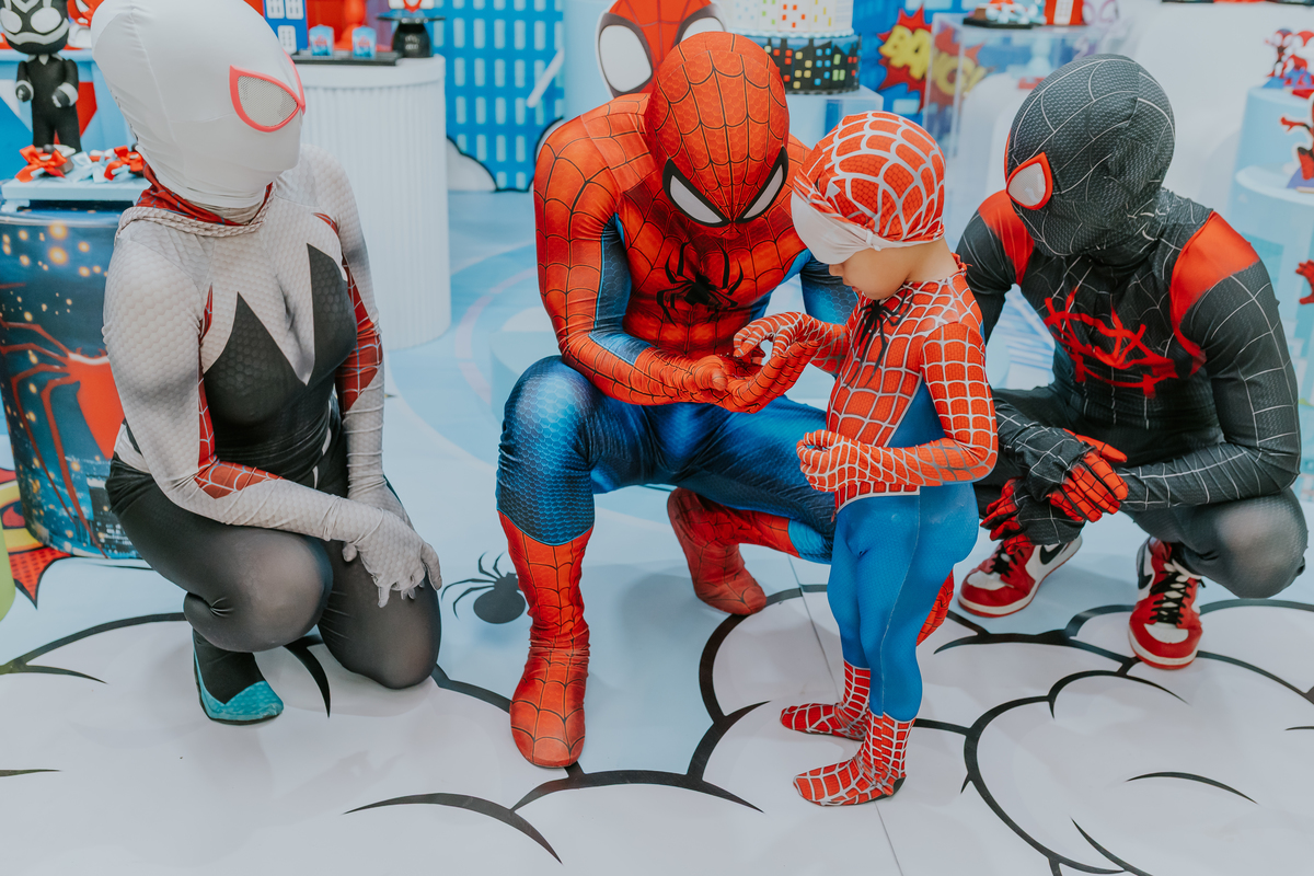 fotografia fotográfa festa infantil casa de festas 3 ano tema homem aranha rio de Janeiro rj evento barra da Tijuca família 