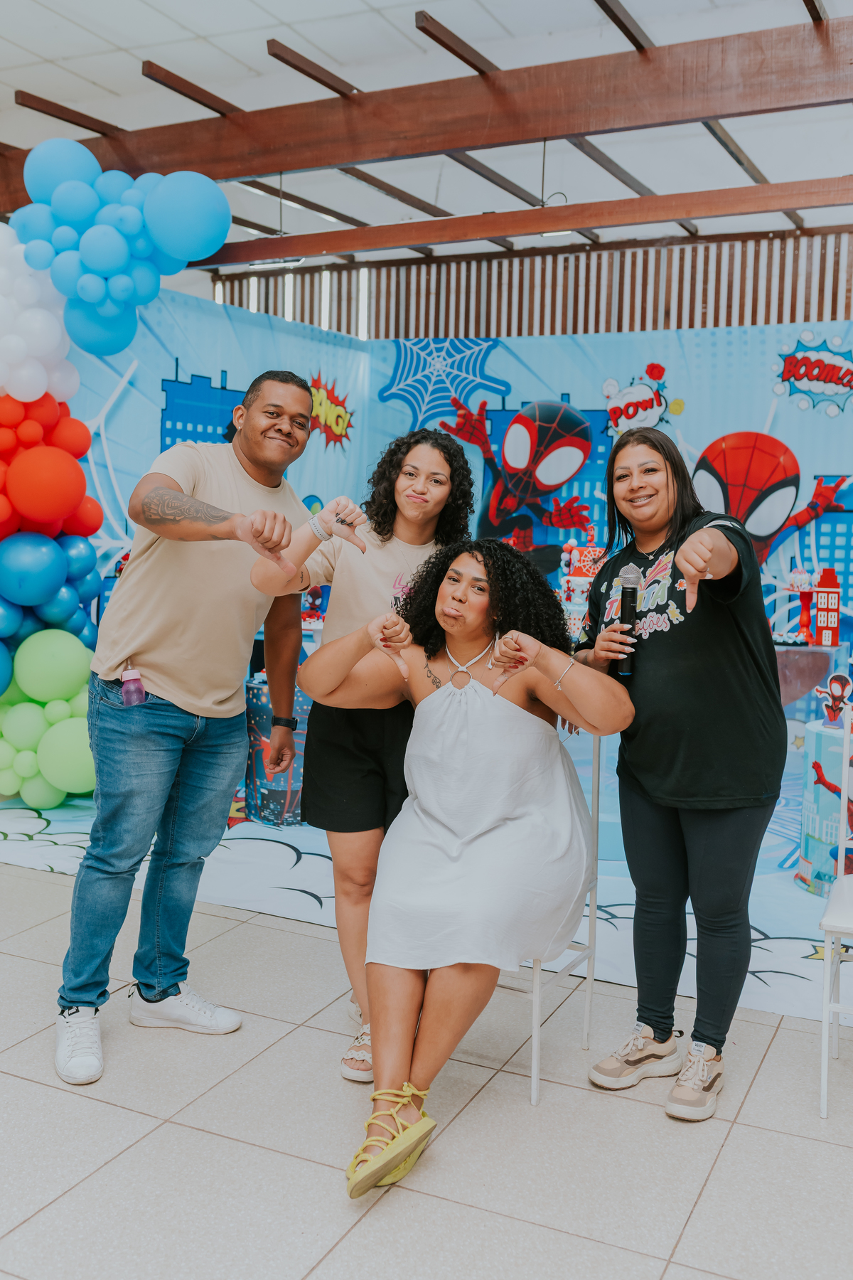 fotografia fotográfa festa infantil casa de festas 3 ano tema homem aranha rio de Janeiro rj evento barra da Tijuca família 