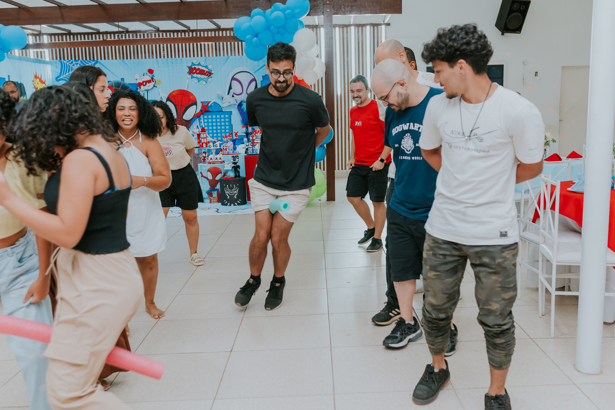 fotografia fotográfa festa infantil casa de festas 3 ano tema homem aranha rio de Janeiro rj evento barra da Tijuca família 