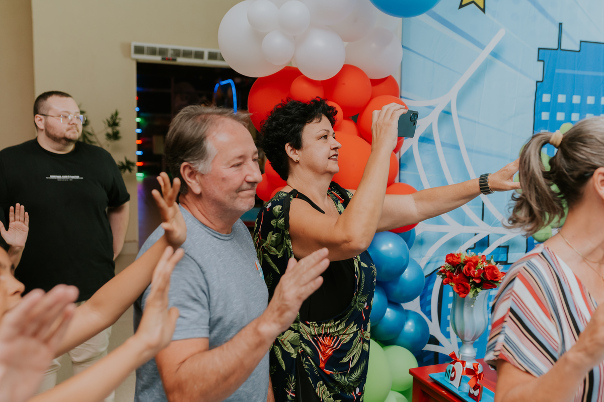 fotografia fotográfa festa infantil casa de festas 3 ano tema homem aranha rio de Janeiro rj evento barra da Tijuca família 