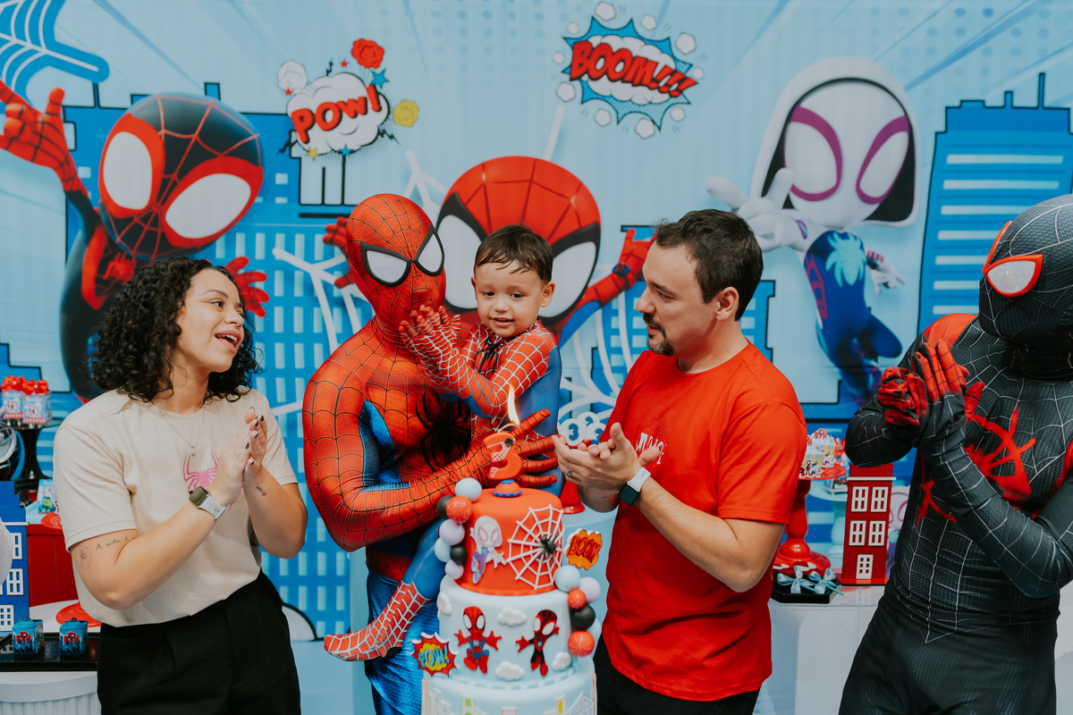 fotografia fotográfa festa infantil casa de festas 3 ano tema homem aranha rio de Janeiro rj evento barra da Tijuca família 