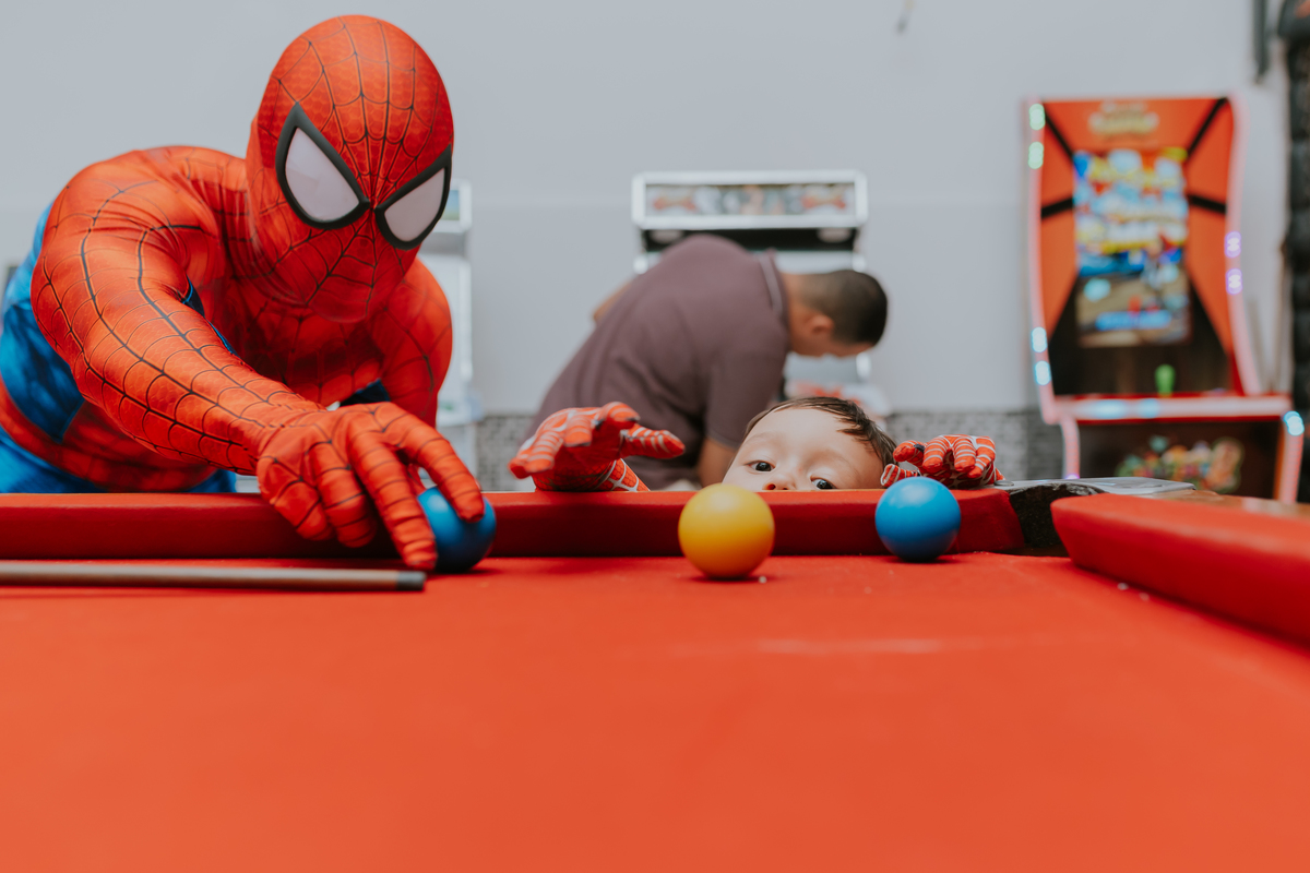 fotografia fotográfa festa infantil casa de festas 3 ano tema homem aranha rio de Janeiro rj evento barra da Tijuca família 
