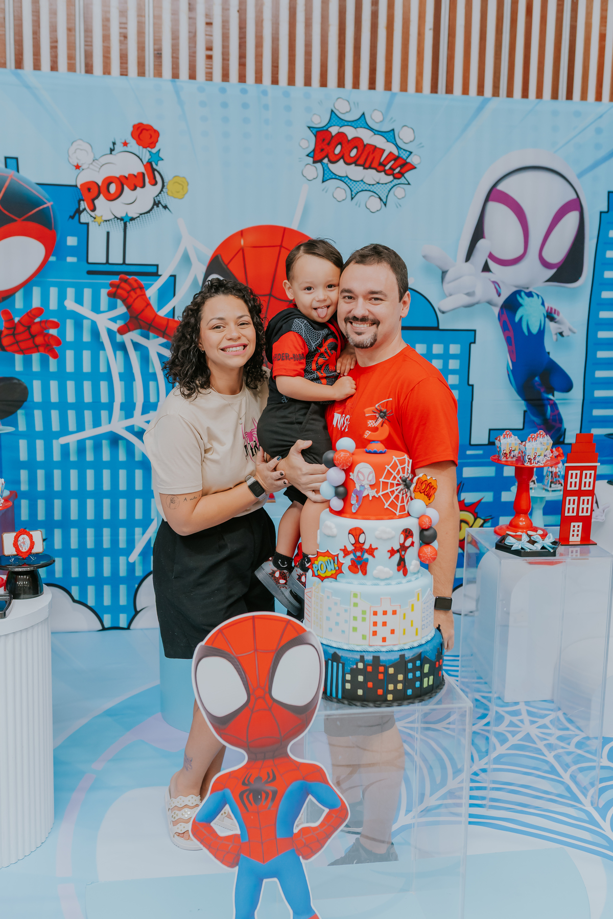 fotografia fotográfa festa infantil casa de festas 3 ano tema homem aranha rio de Janeiro rj evento barra da Tijuca família 
