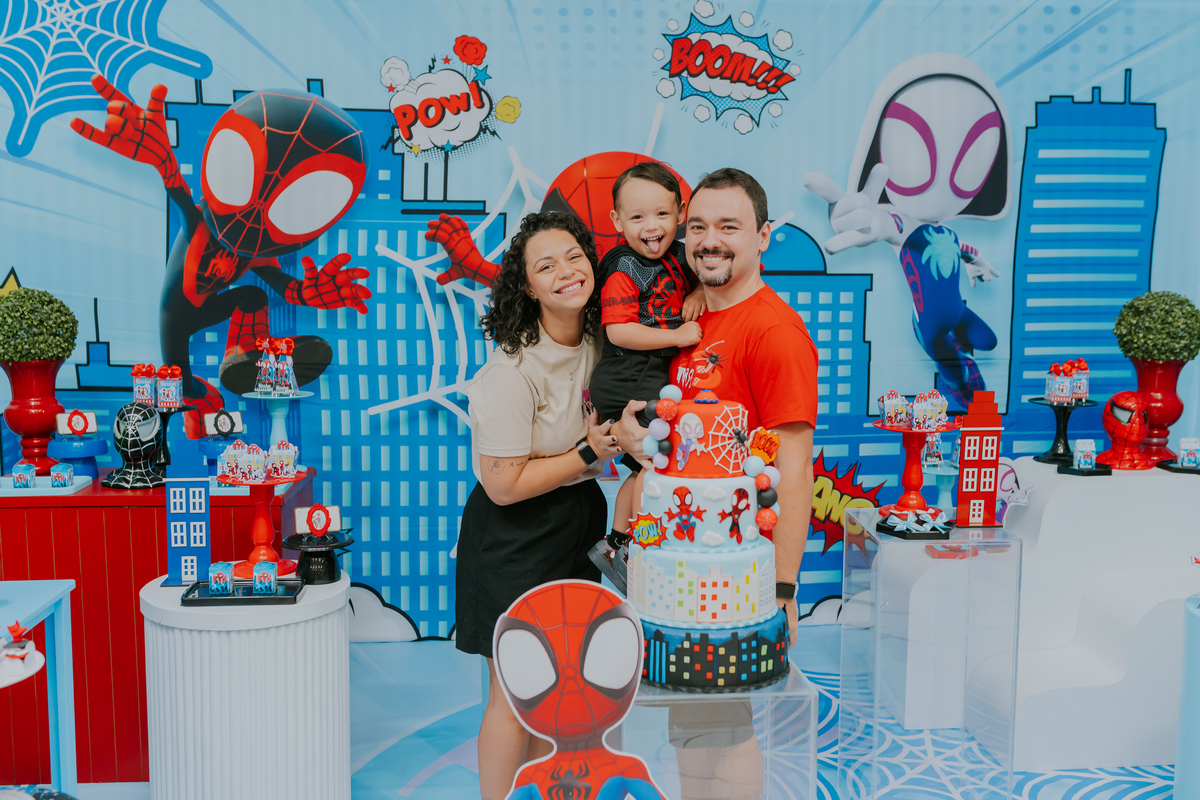 fotografia fotográfa festa infantil casa de festas 3 ano tema homem aranha rio de Janeiro rj evento barra da Tijuca família 