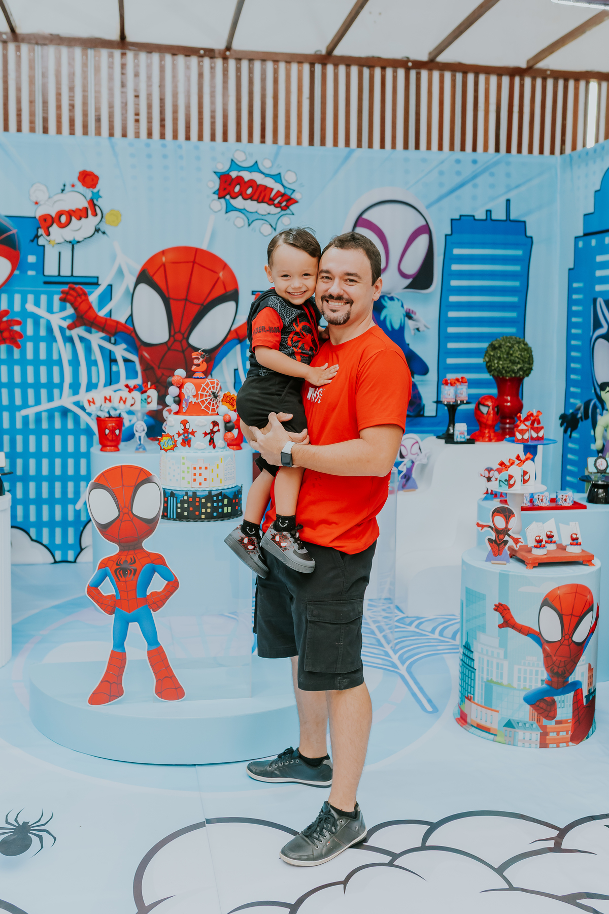 fotografia fotográfa festa infantil casa de festas 3 ano tema homem aranha rio de Janeiro rj evento barra da Tijuca família 