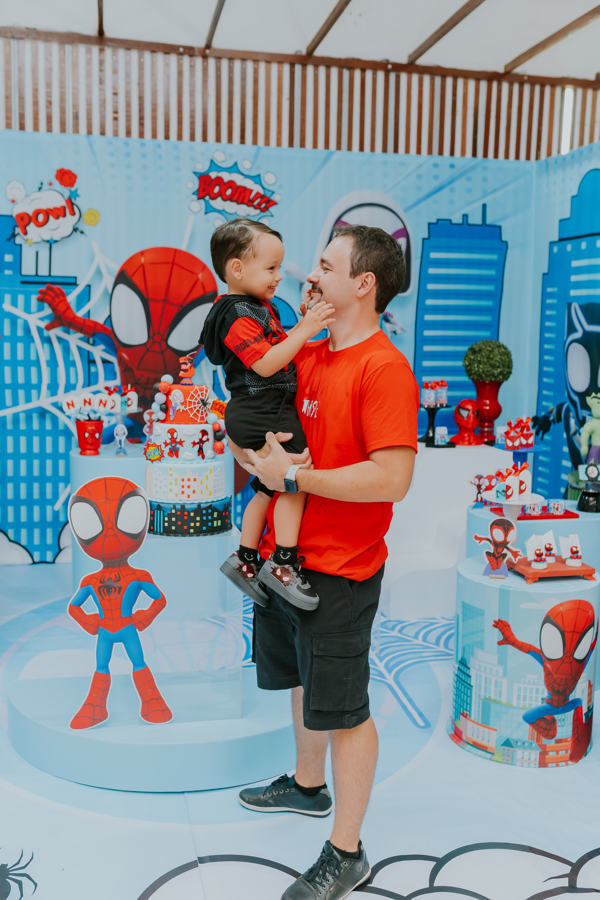 fotografia fotográfa festa infantil casa de festas 3 ano tema homem aranha rio de Janeiro rj evento barra da Tijuca família 