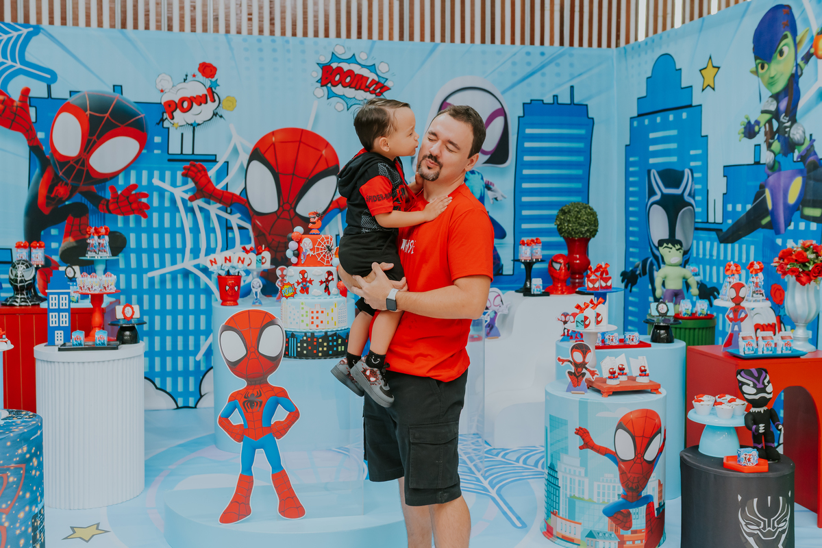 fotografia fotográfa festa infantil casa de festas 3 ano tema homem aranha rio de Janeiro rj evento barra da Tijuca família 
