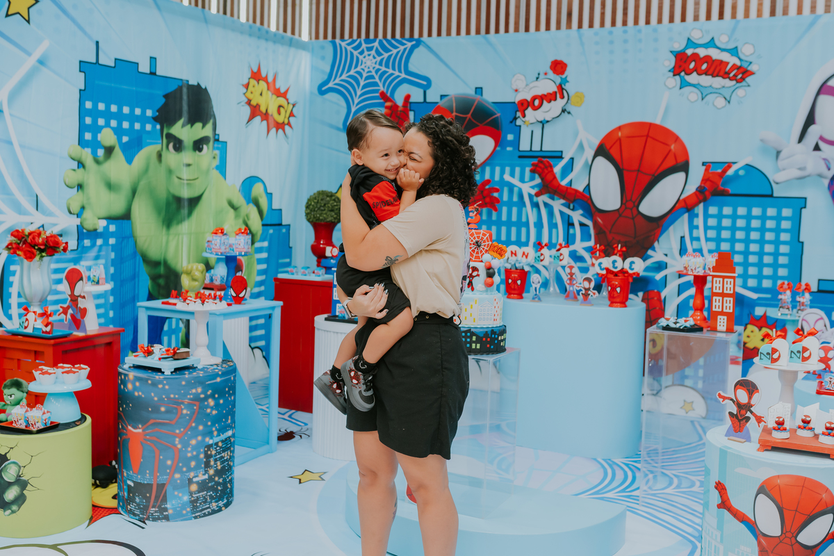 fotografia fotográfa festa infantil casa de festas 3 ano tema homem aranha rio de Janeiro rj evento barra da Tijuca família 