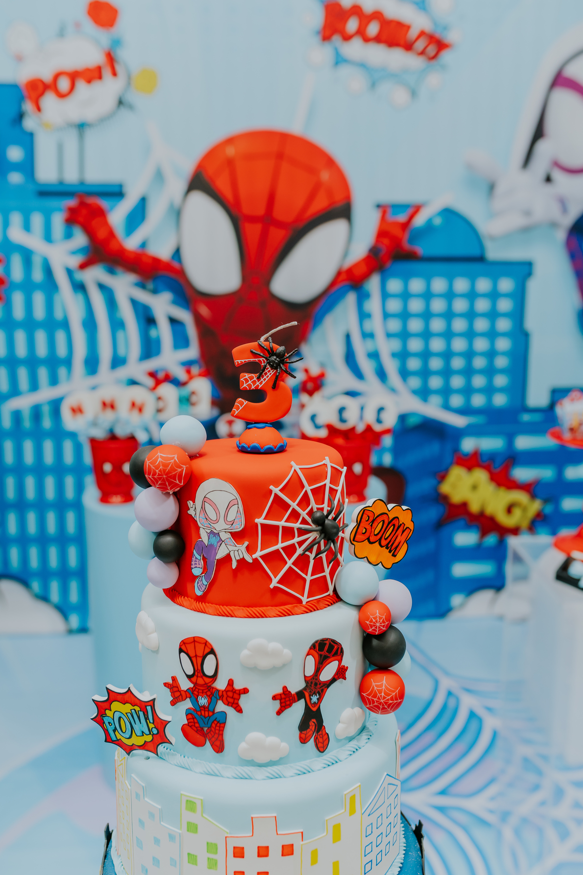 fotografia fotográfa festa infantil casa de festas 3 ano tema homem aranha rio de Janeiro rj evento barra da Tijuca família 