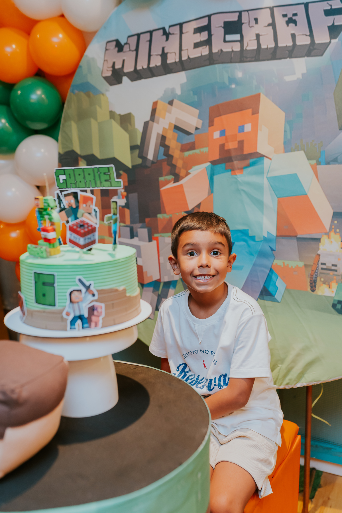 fotografia festa infantil rj Rio de Janeiro fotografa de familia 6 ano Gabriel casa de festas barra da Tijuca evento 