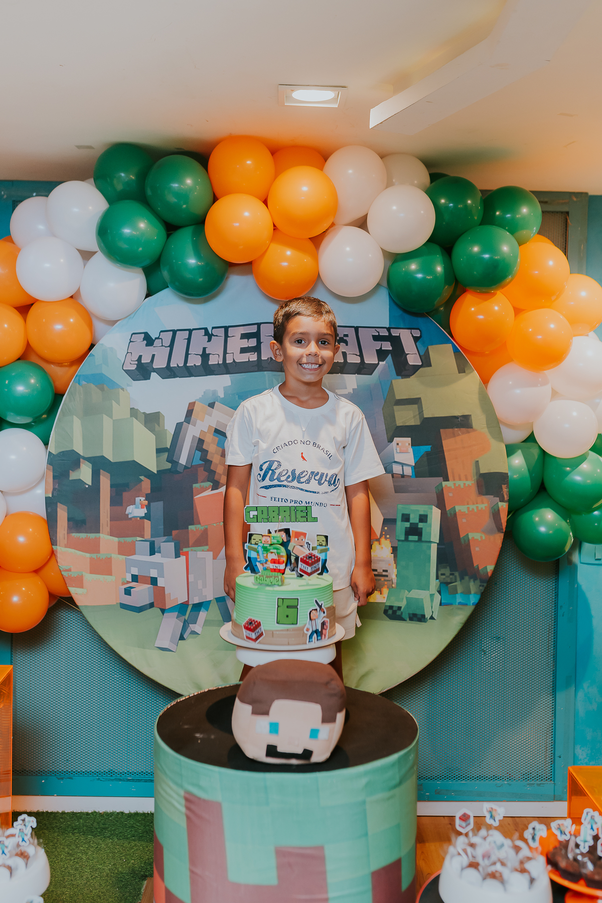 fotografia festa infantil rj Rio de Janeiro fotografa de familia 6 ano Gabriel casa de festas barra da Tijuca evento 