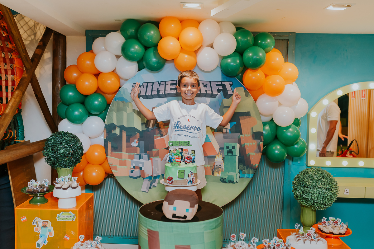 fotografia festa infantil rj Rio de Janeiro fotografa de familia 6 ano Gabriel casa de festas barra da Tijuca evento 
