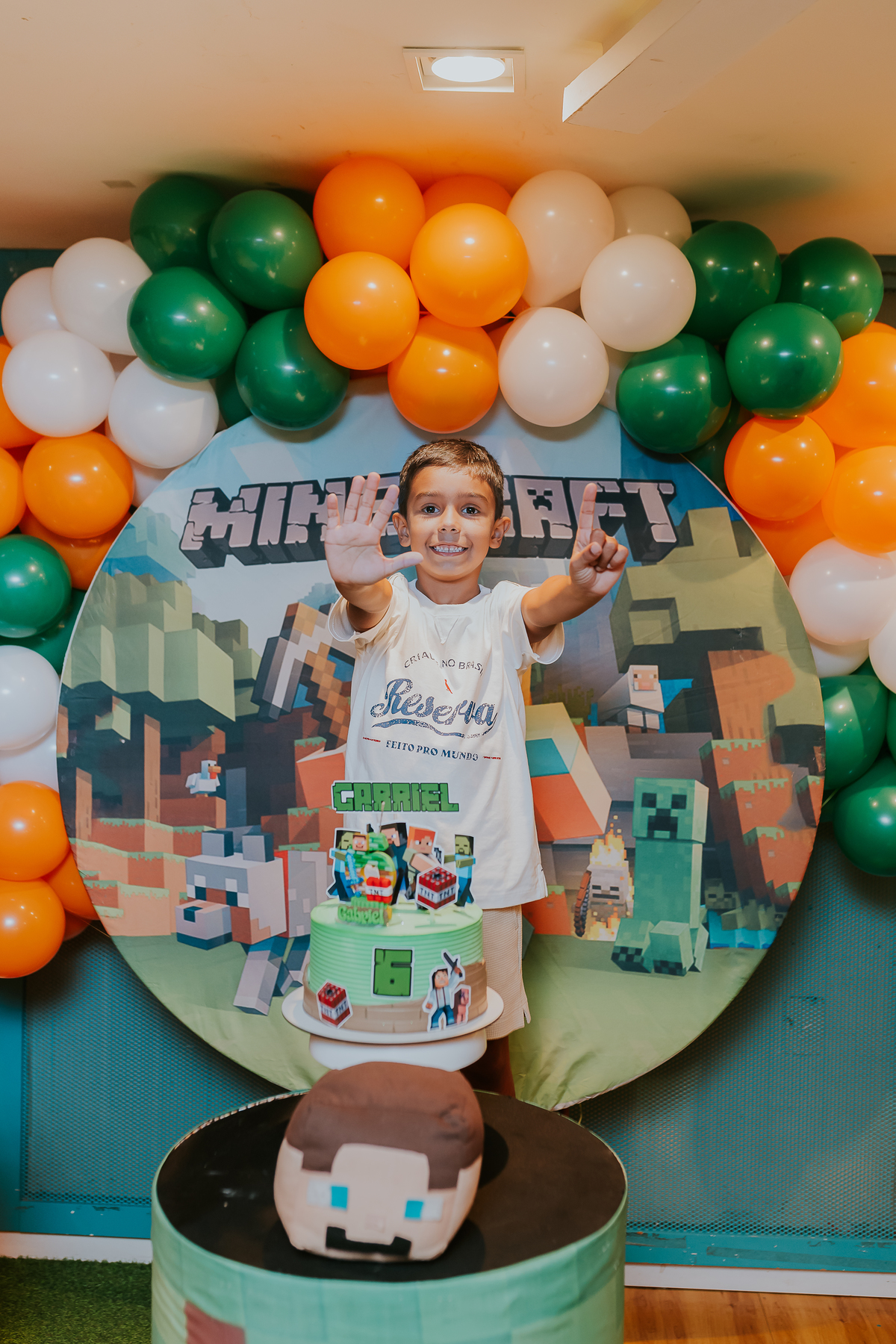 fotografia festa infantil rj Rio de Janeiro fotografa de familia 6 ano Gabriel casa de festas barra da Tijuca evento 