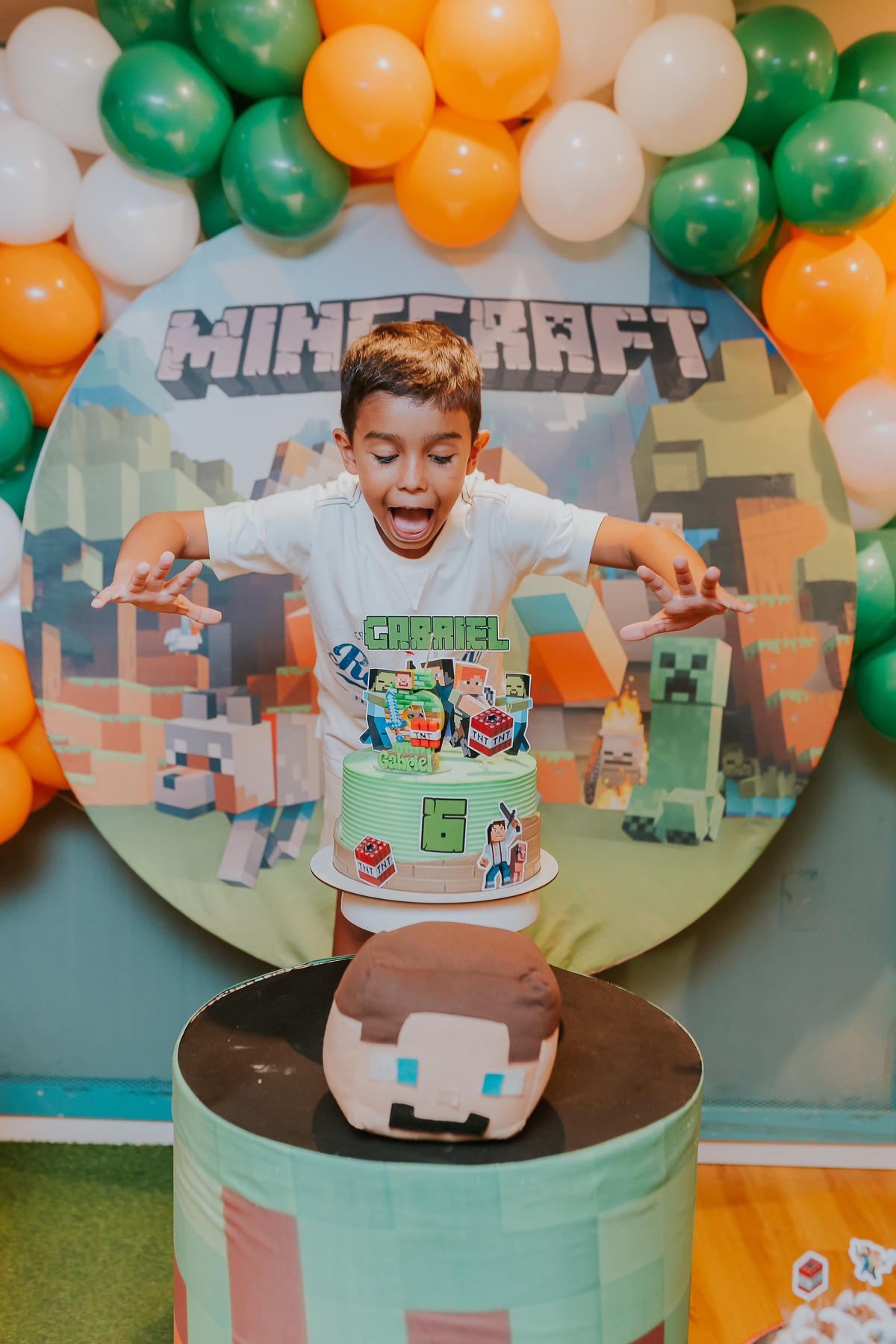 fotografia festa infantil rj Rio de Janeiro fotografa de familia 6 ano Gabriel casa de festas barra da Tijuca evento 