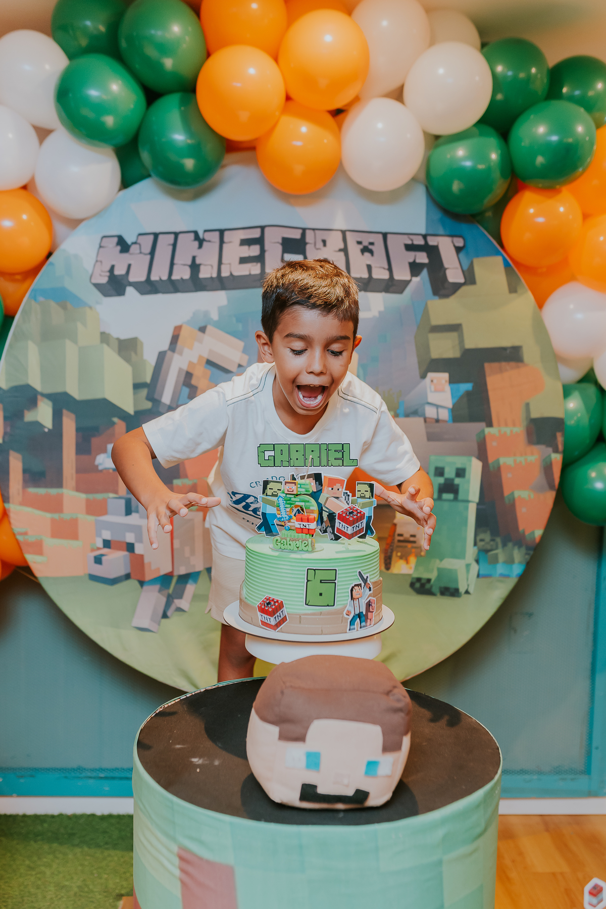 fotografia festa infantil rj Rio de Janeiro fotografa de familia 6 ano Gabriel casa de festas barra da Tijuca evento 