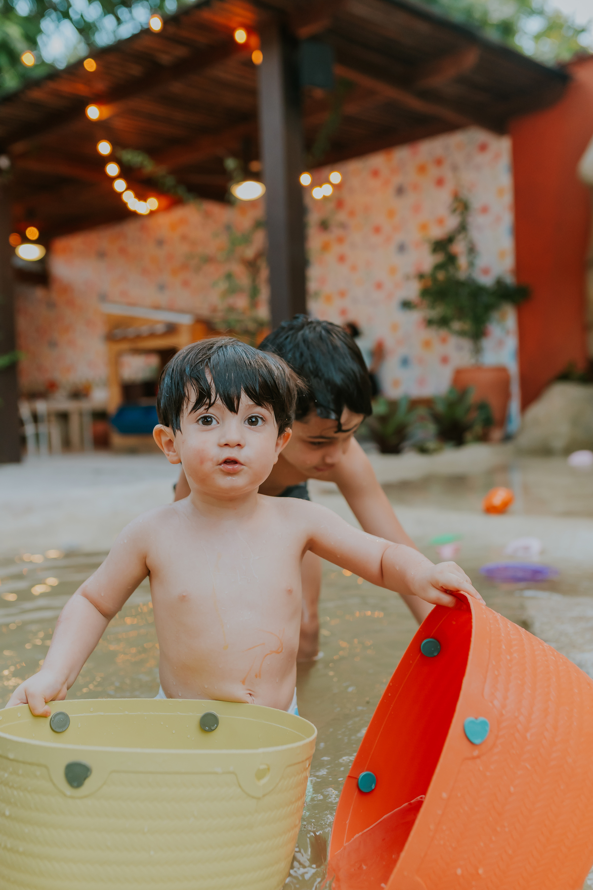 festa infantil rio de janeiro 2 anos Nicolas fotografa fotografia rj casa de festa quintal Araguaia Jacarepagua familia 