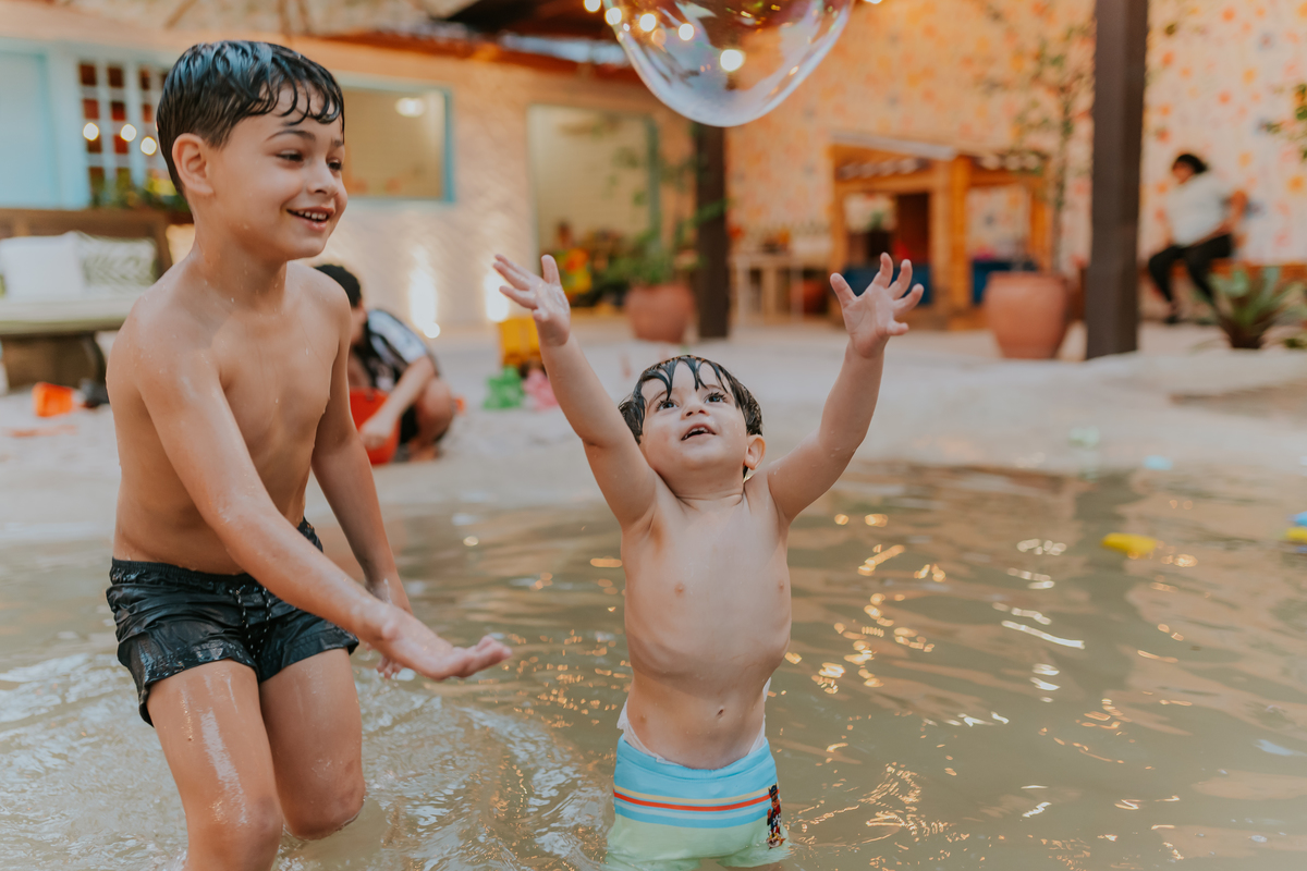 festa infantil rio de janeiro 2 anos Nicolas fotografa fotografia rj casa de festa quintal Araguaia Jacarepagua familia 