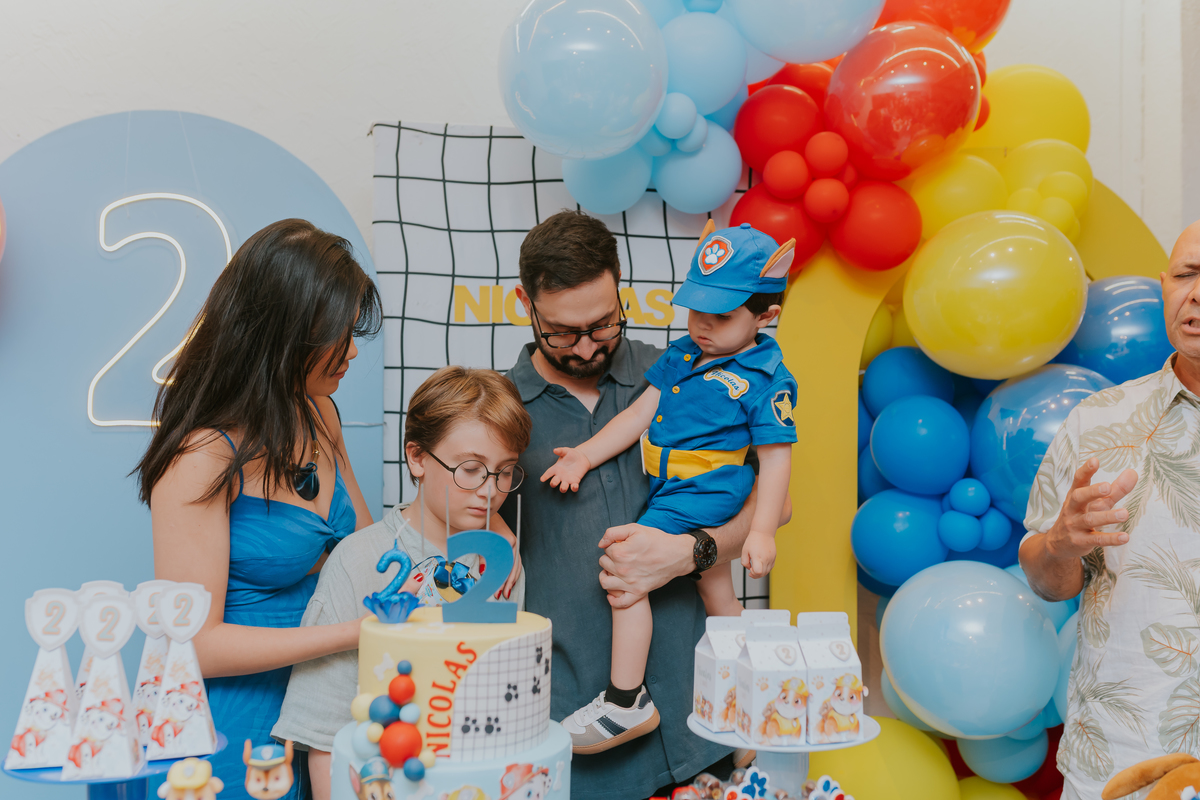 festa infantil rio de janeiro 2 anos Nicolas fotografa fotografia rj casa de festa quintal Araguaia Jacarepagua familia 