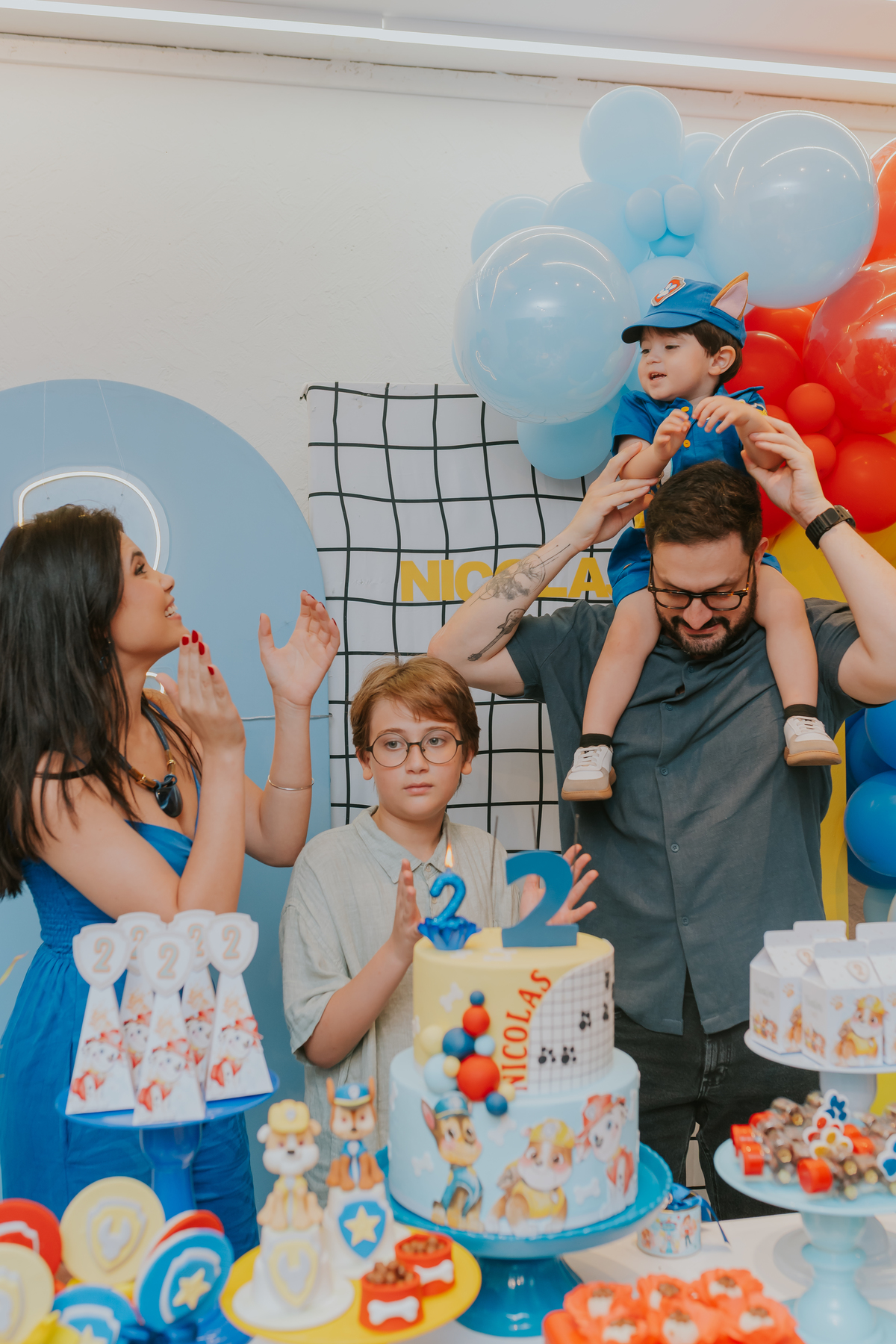 festa infantil rio de janeiro 2 anos Nicolas fotografa fotografia rj casa de festa quintal Araguaia Jacarepagua familia 