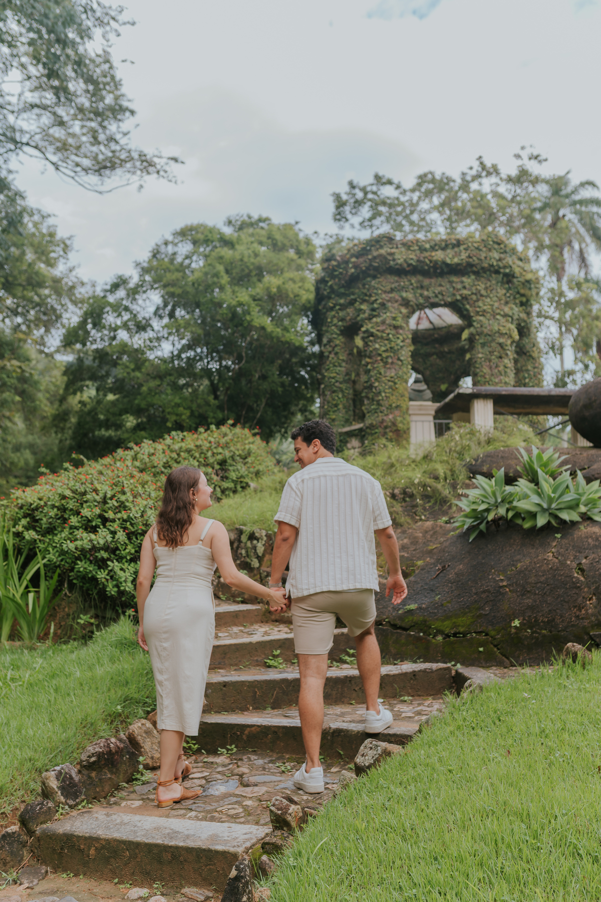 fotografia fotografa casal ensaio externo jardim botânico Rio de Janeiro pedido noivado casamento surpresa 