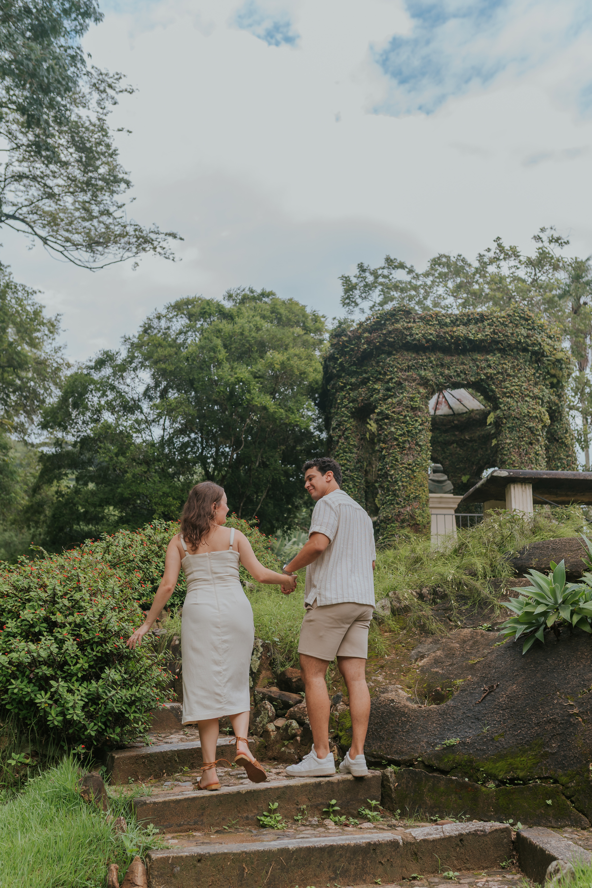 fotografia fotografa casal ensaio externo jardim botânico Rio de Janeiro pedido noivado casamento surpresa 