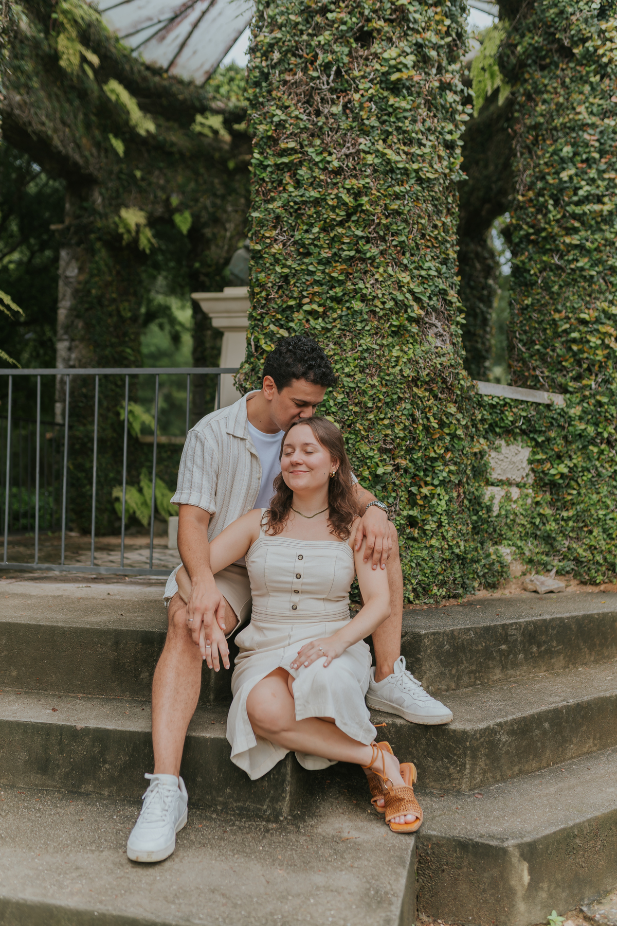 fotografia fotografa casal ensaio externo jardim botânico Rio de Janeiro pedido noivado casamento surpresa 