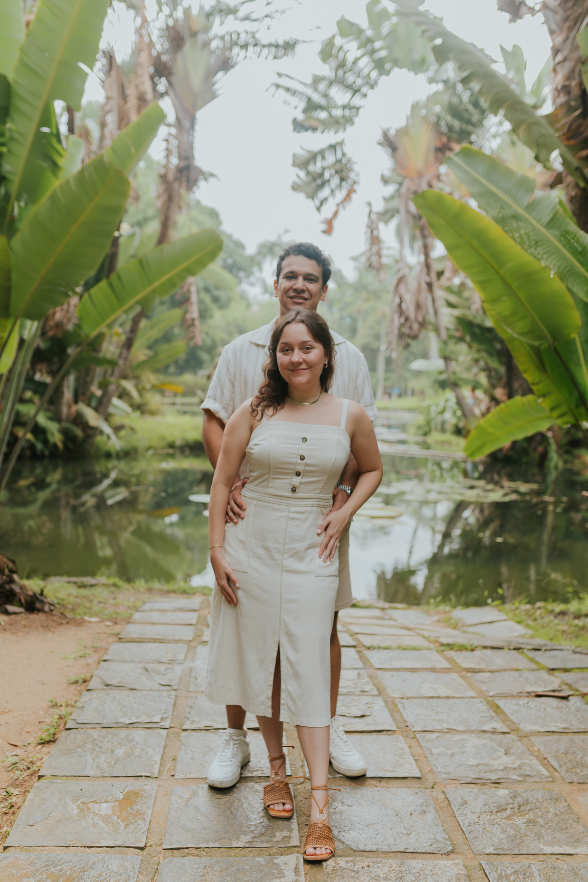 fotografia fotografa casal ensaio externo jardim botânico Rio de Janeiro pedido noivado casamento surpresa 