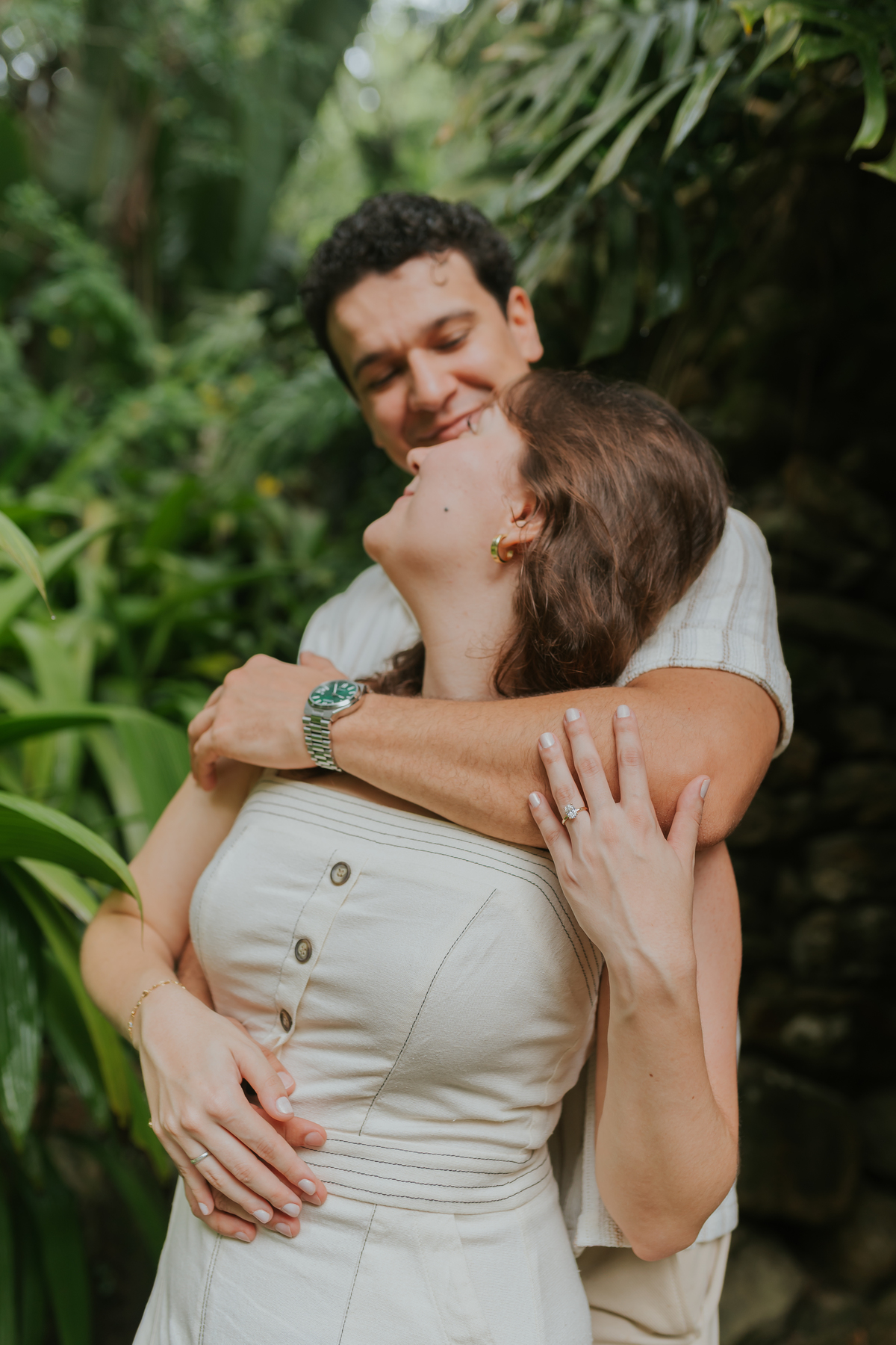 fotografia fotografa casal ensaio externo jardim botânico Rio de Janeiro pedido noivado casamento surpresa 