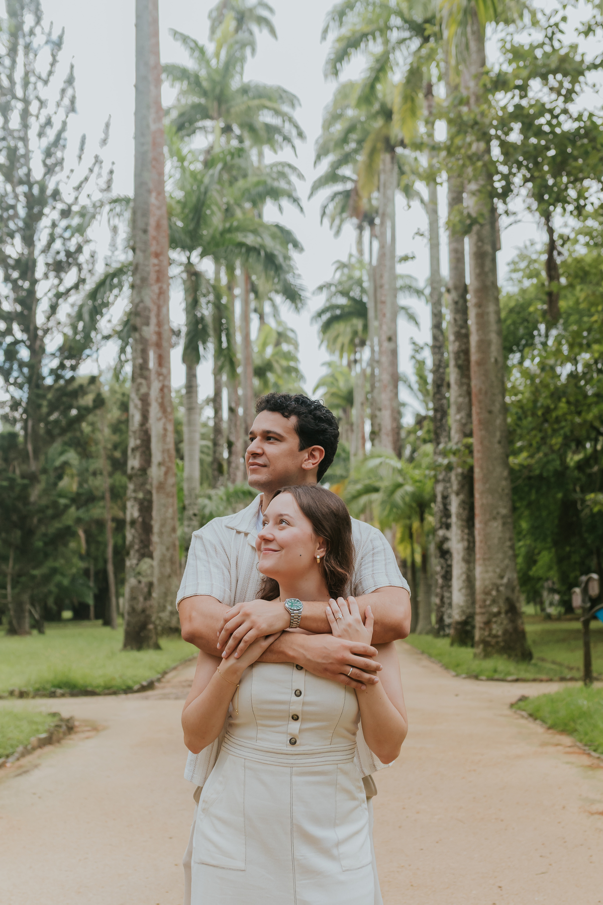 fotografia fotografa casal ensaio externo jardim botânico Rio de Janeiro pedido noivado casamento surpresa 