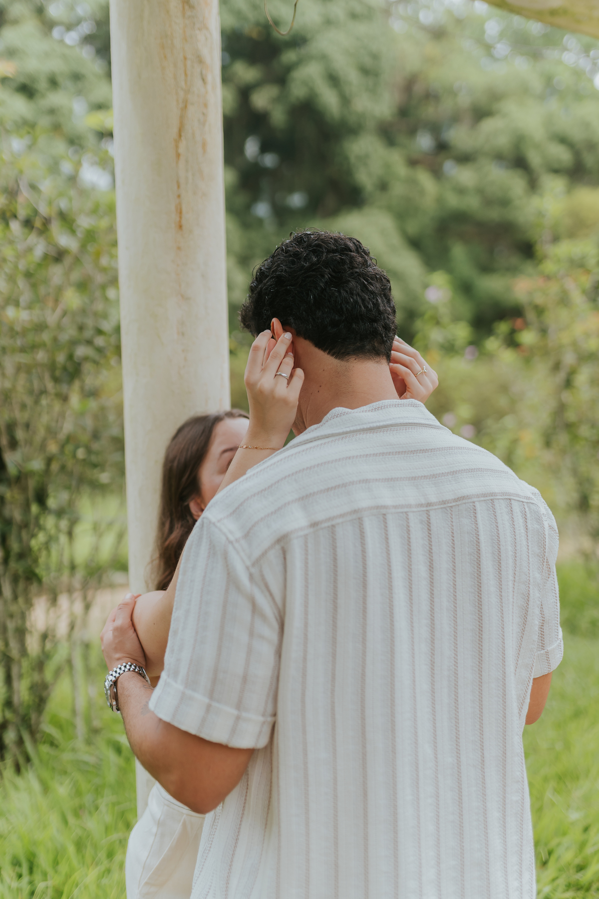 fotografia fotografa casal ensaio externo jardim botânico Rio de Janeiro pedido noivado casamento surpresa 