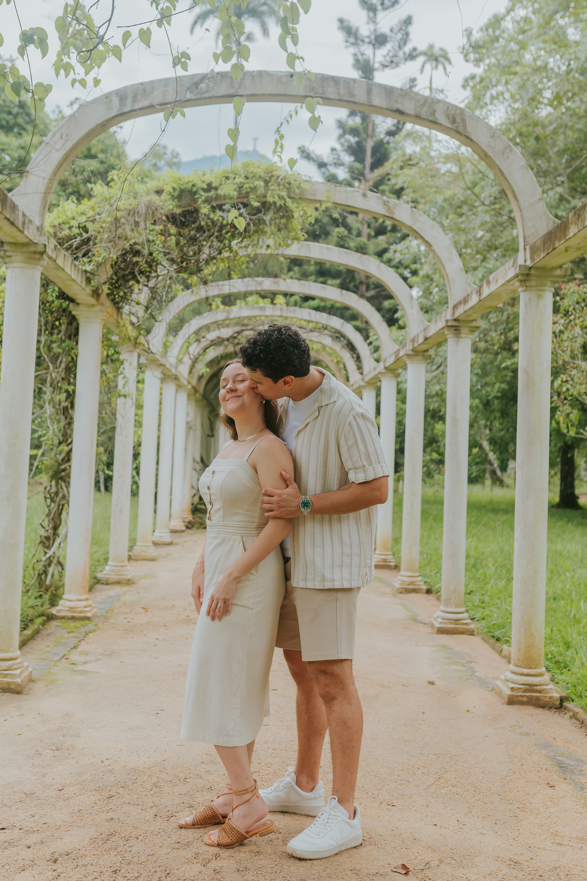 fotografia fotografa casal ensaio externo jardim botânico Rio de Janeiro pedido noivado casamento surpresa 