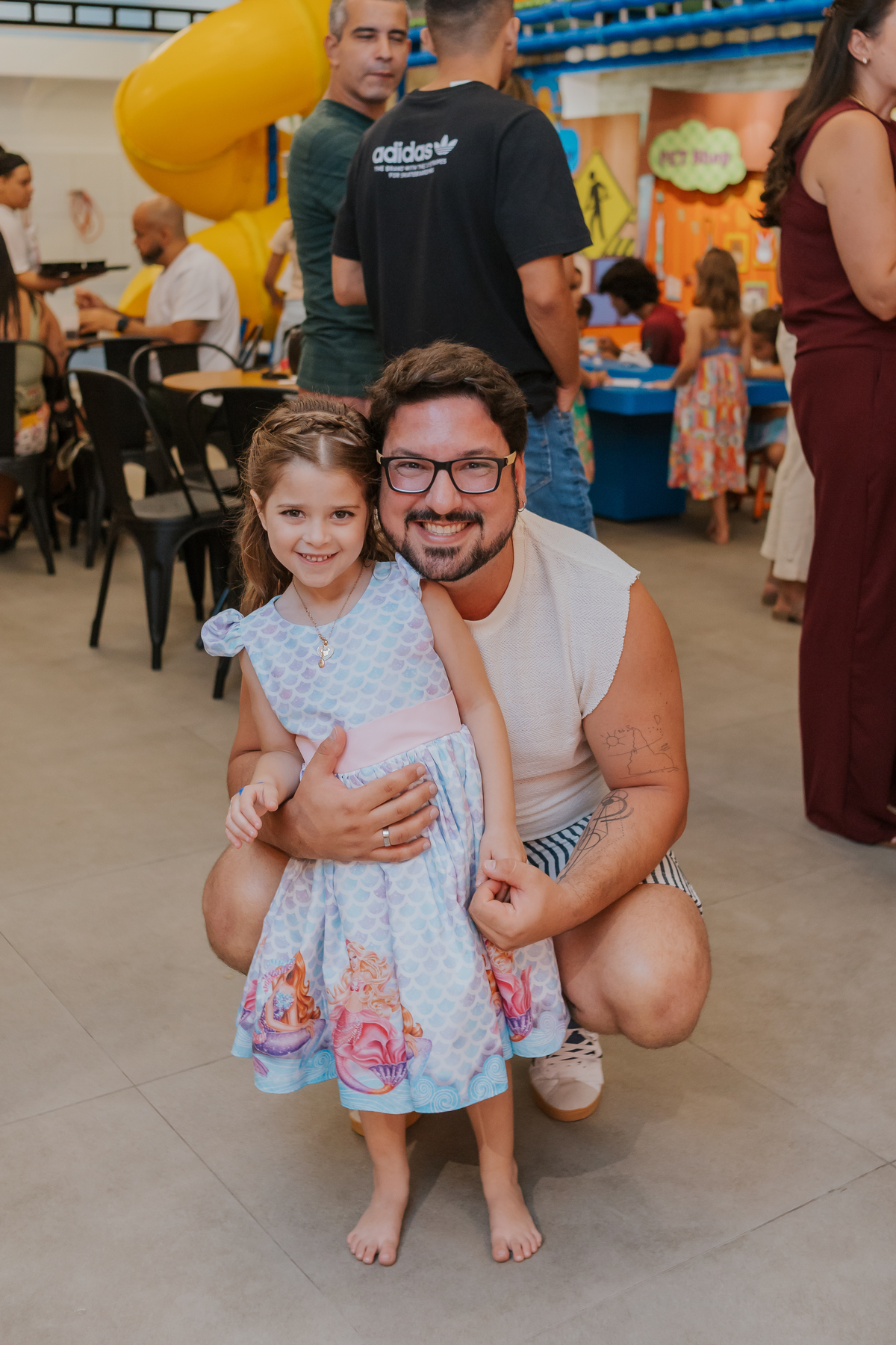 fotografia festa infantil 5 anos Isadora casa de festas loft 421 Río de Janeiro Tijuca fotografa familia tema sereia 