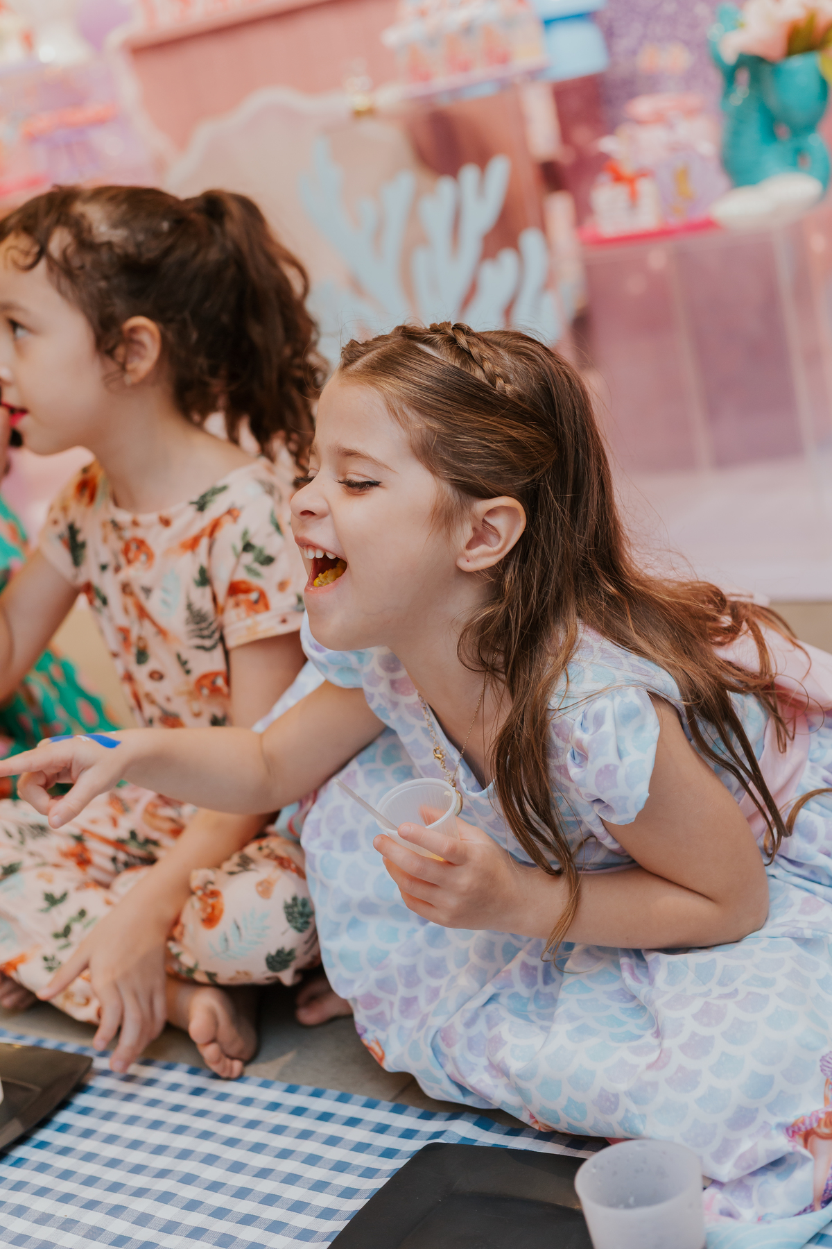 fotografia festa infantil 5 anos Isadora casa de festas loft 421 Río de Janeiro Tijuca fotografa familia tema sereia 