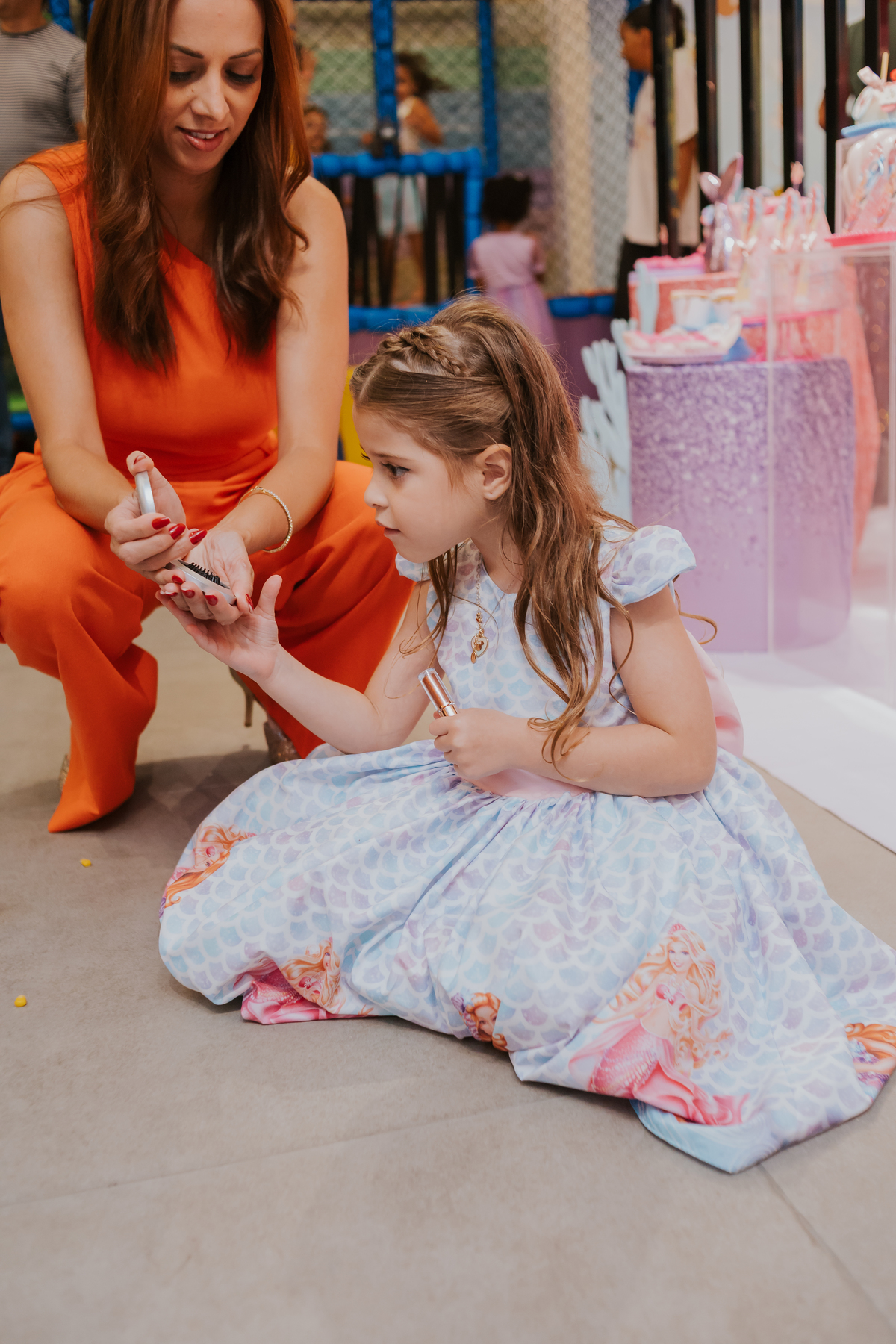 fotografia festa infantil 5 anos Isadora casa de festas loft 421 Río de Janeiro Tijuca fotografa familia tema sereia 