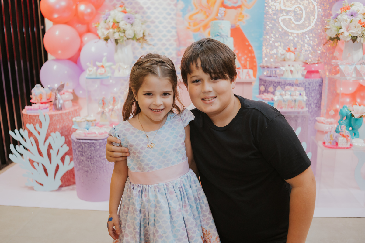 fotografia festa infantil 5 anos Isadora casa de festas loft 421 Río de Janeiro Tijuca fotografa familia tema sereia 