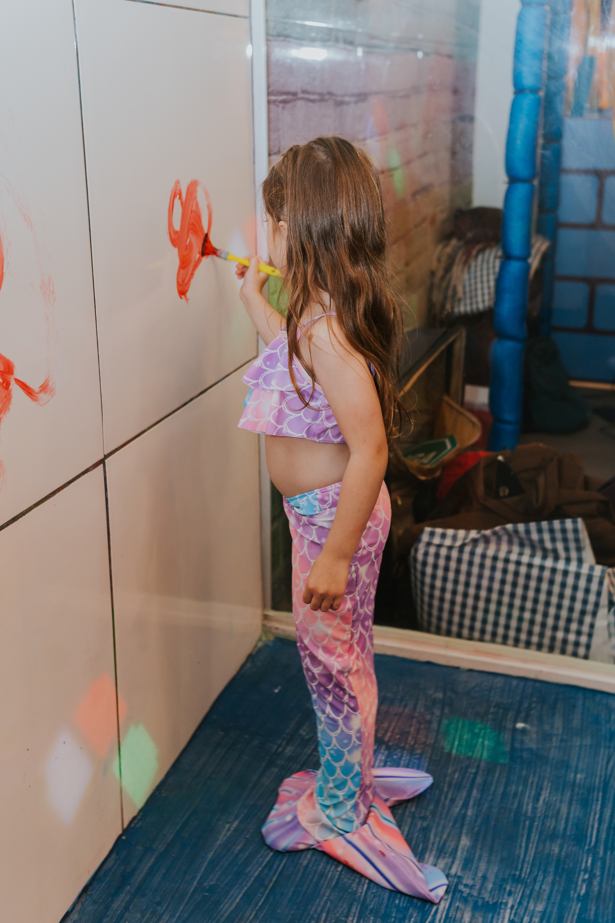 fotografia festa infantil 5 anos Isadora casa de festas loft 421 Río de Janeiro Tijuca fotografa familia tema sereia 