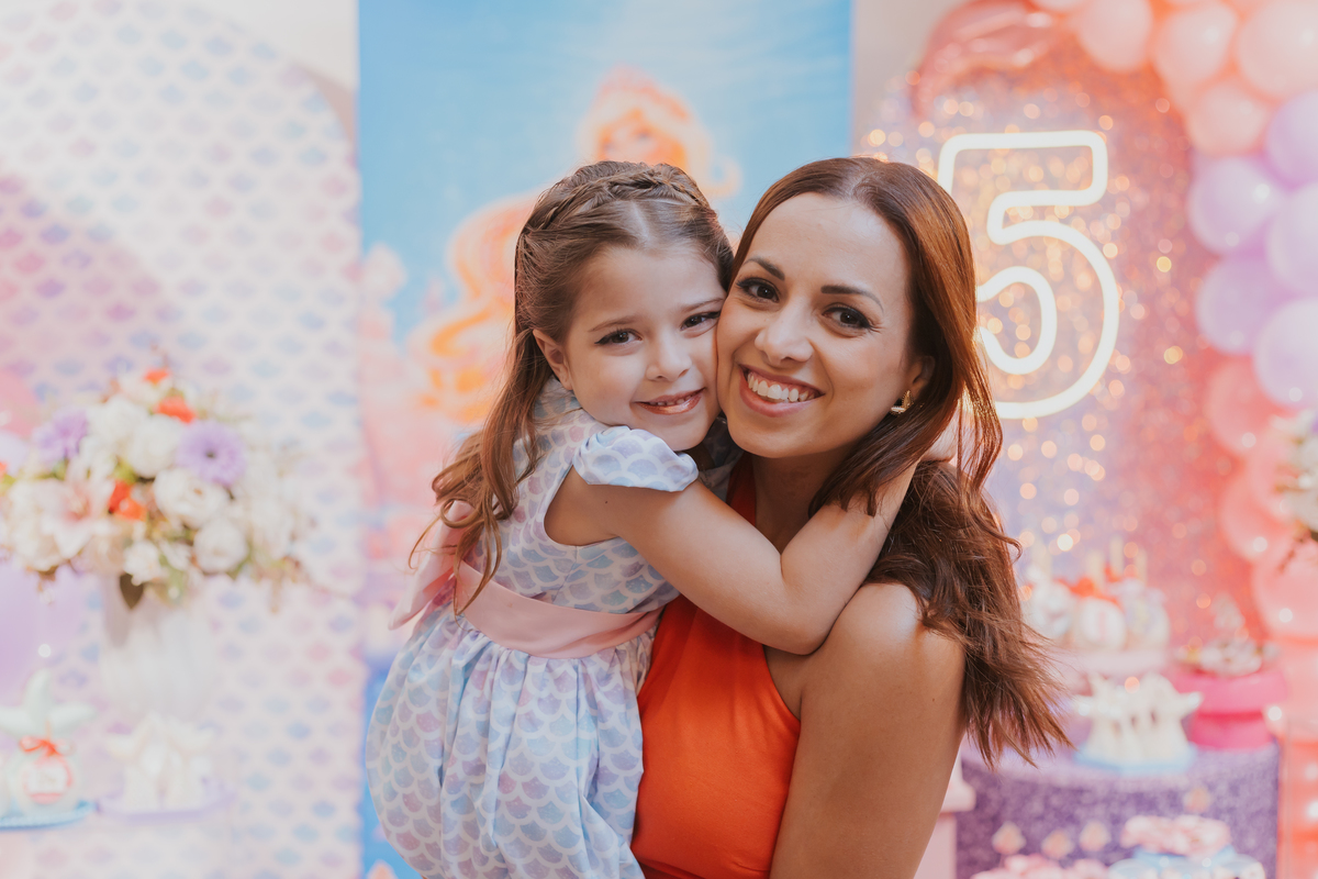 fotografia festa infantil 5 anos Isadora casa de festas loft 421 Río de Janeiro Tijuca fotografa familia tema sereia 